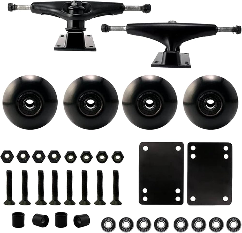 Amazon | Baosity スケートボードパーツ トラック ウィール ベアリング