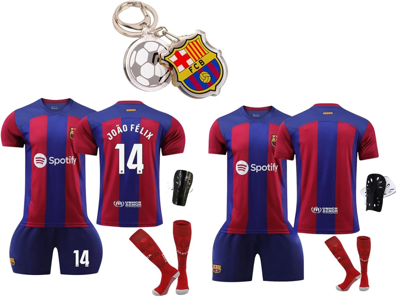 Amazon.co.jp: sunshui バルセロナ ユニフォーム キーホルダーを贈る