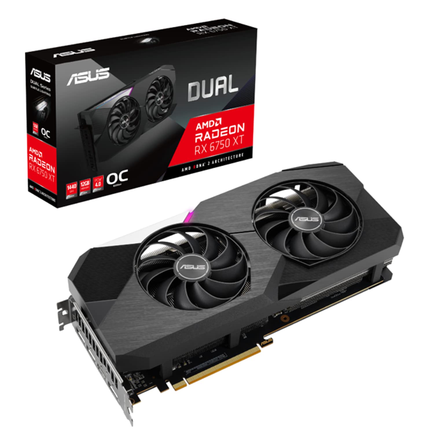 Amazon | ASUS AMD RX6750XT 搭載 OC Edition 12GB GDDR6 / DUAL
