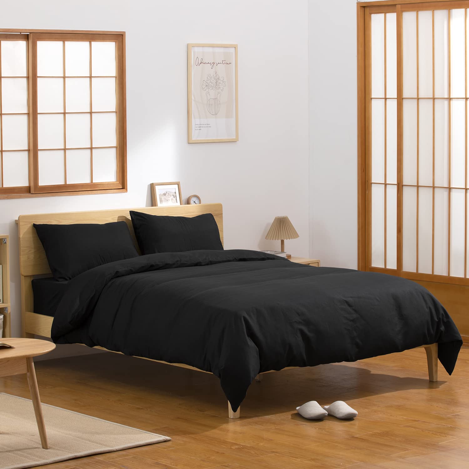 Amazon｜TOCOMOA 布団カバー セミダブル 4点セット 掛け布団カバー