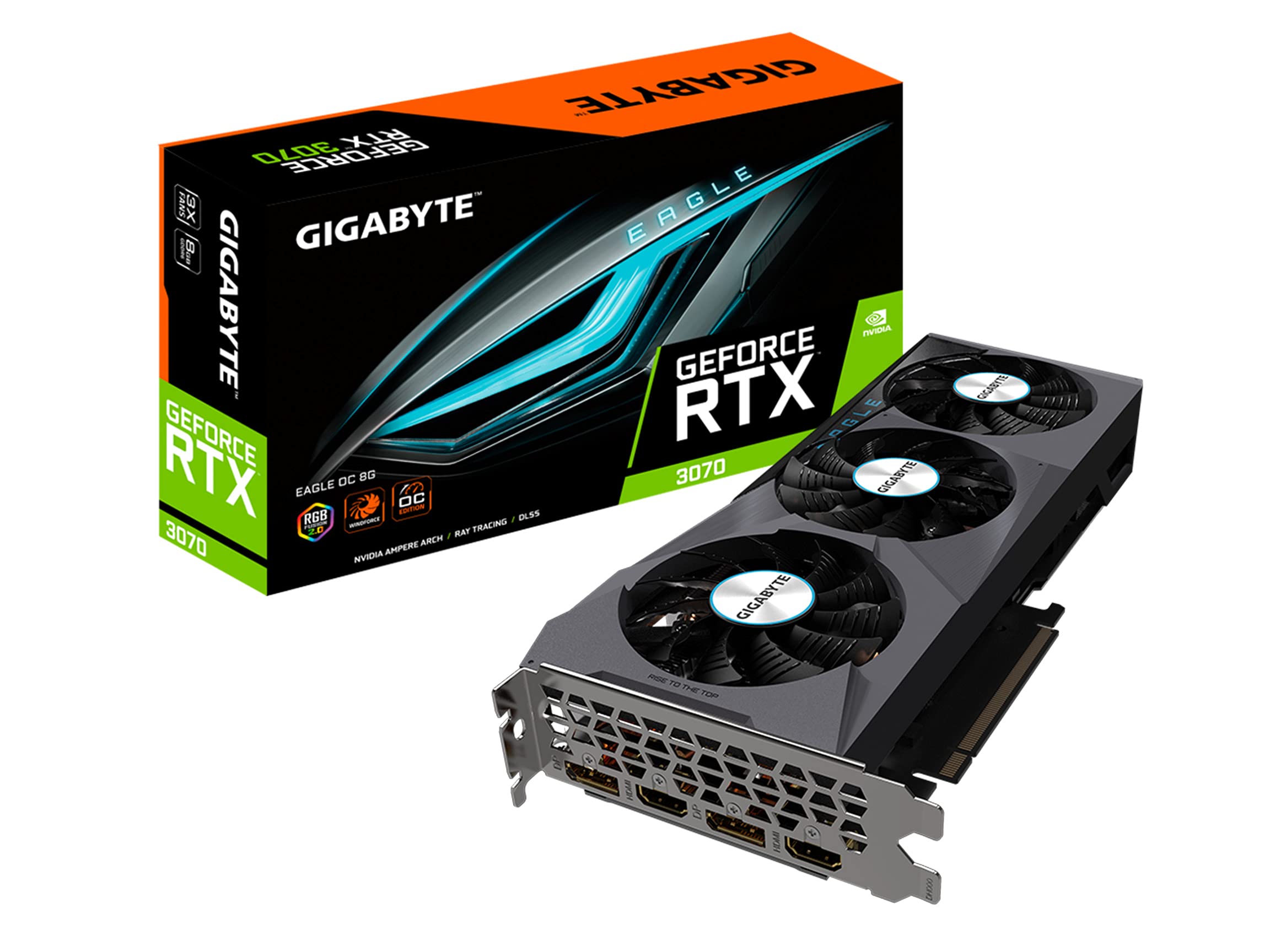 Amazon.com: GIGABYTE GeForce RTX 3070 Eagle OC 8G (REV2.0