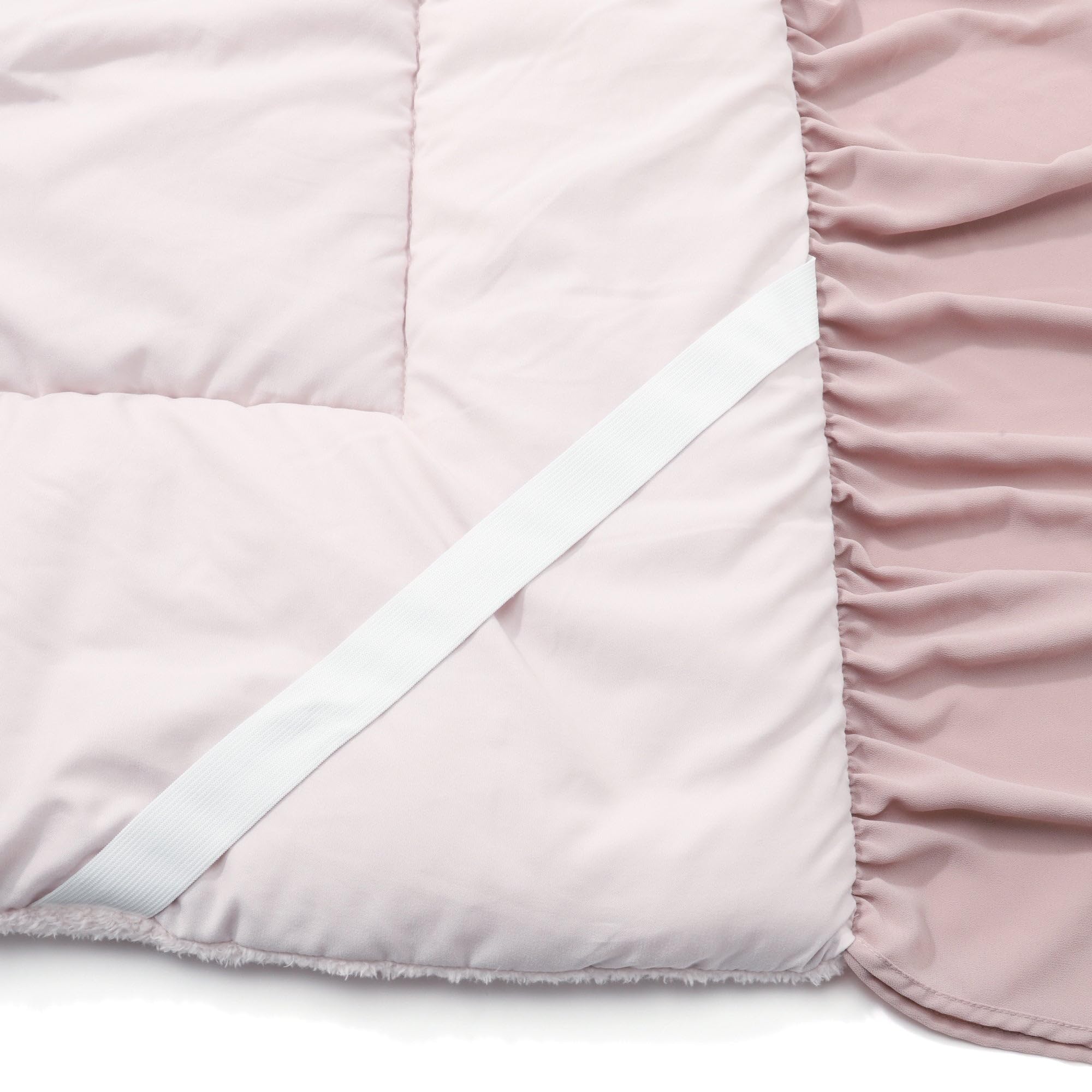 Amazon｜Francfranc フランフラン WARMY ホワモコ フリル ベッドパッド