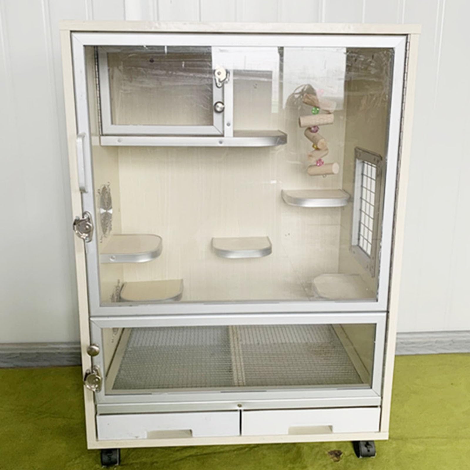 Amazon.co.jp: GMWSQJチンチラ ケージ 小動物 ケージ チンチラ ハウス