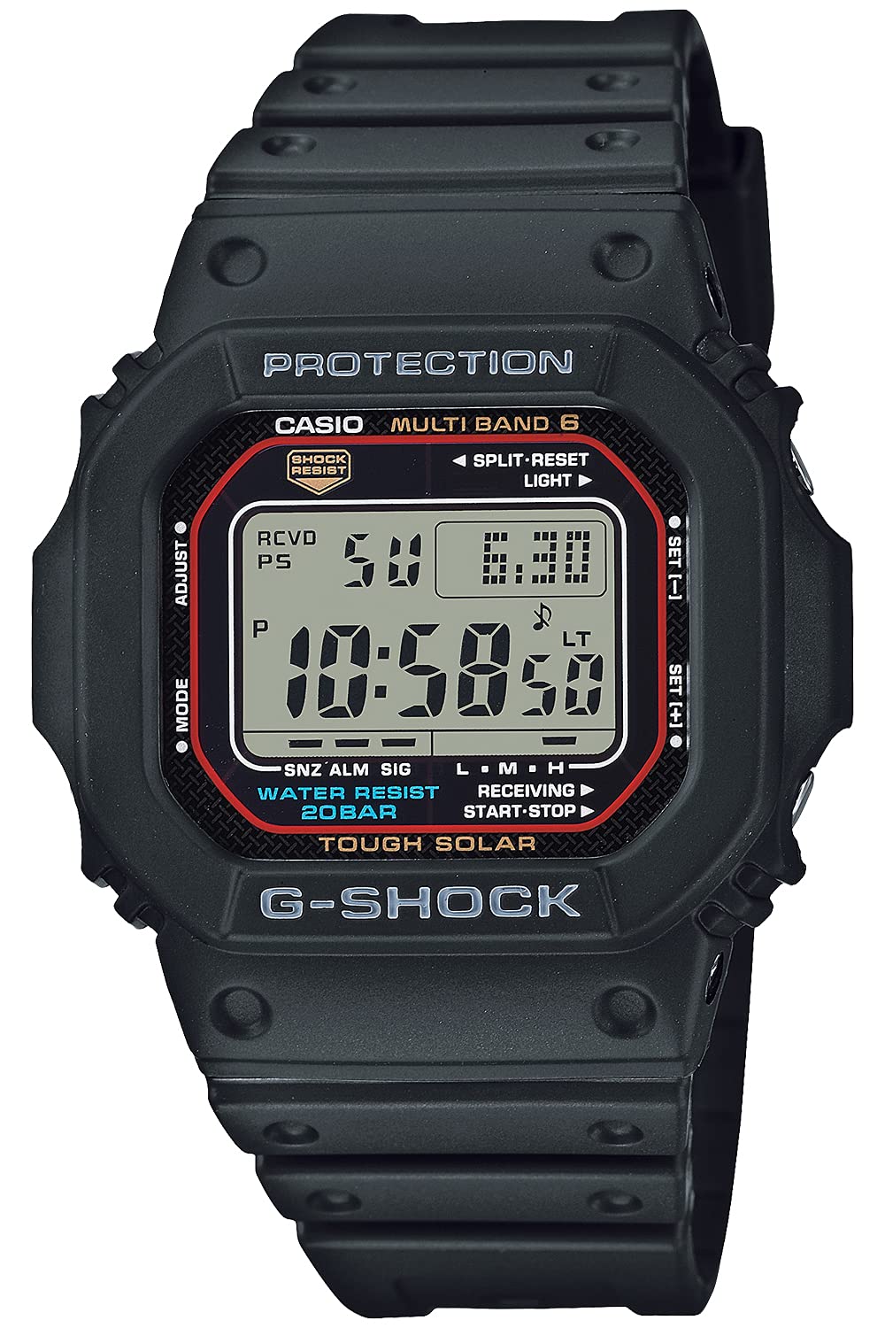 CASIO G-Shock GW-M5610U-1JF [20 ATM Water Resistant Solar Radio
