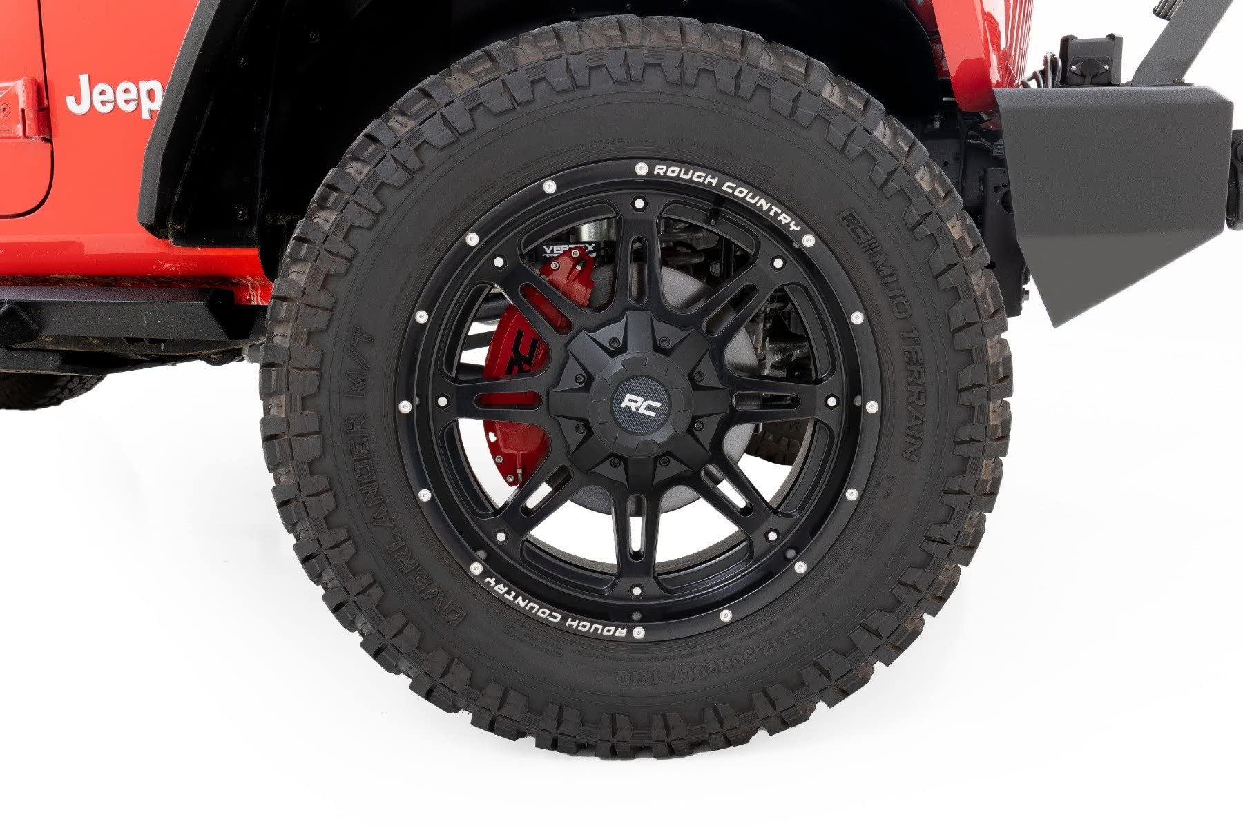 Amazon | Rough Country ブレーキ キャリパー カバー Jeep Wrangler JL