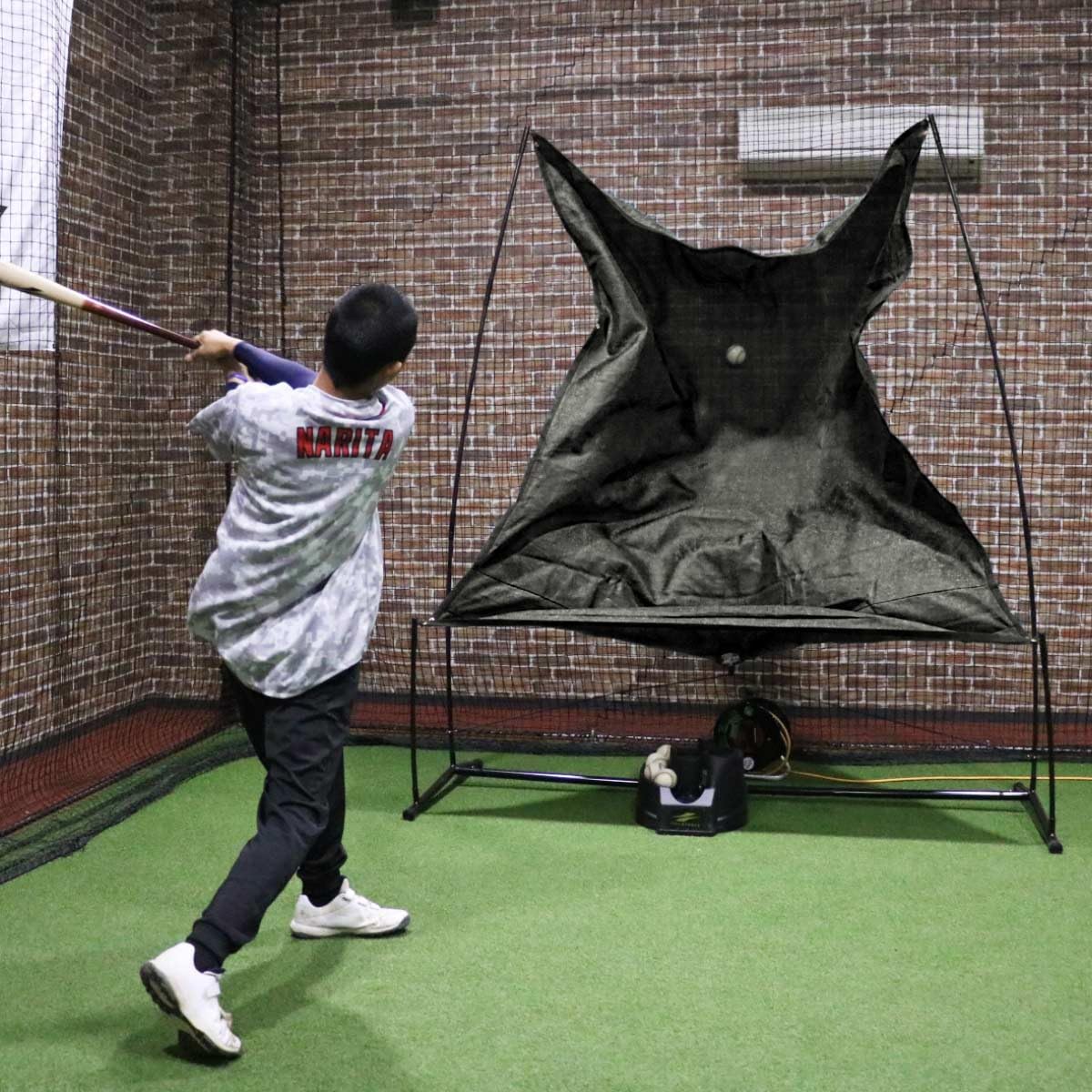 Amazon | NEW オートリターンネット・軟式 硬式 FTM-242AR トスマシン