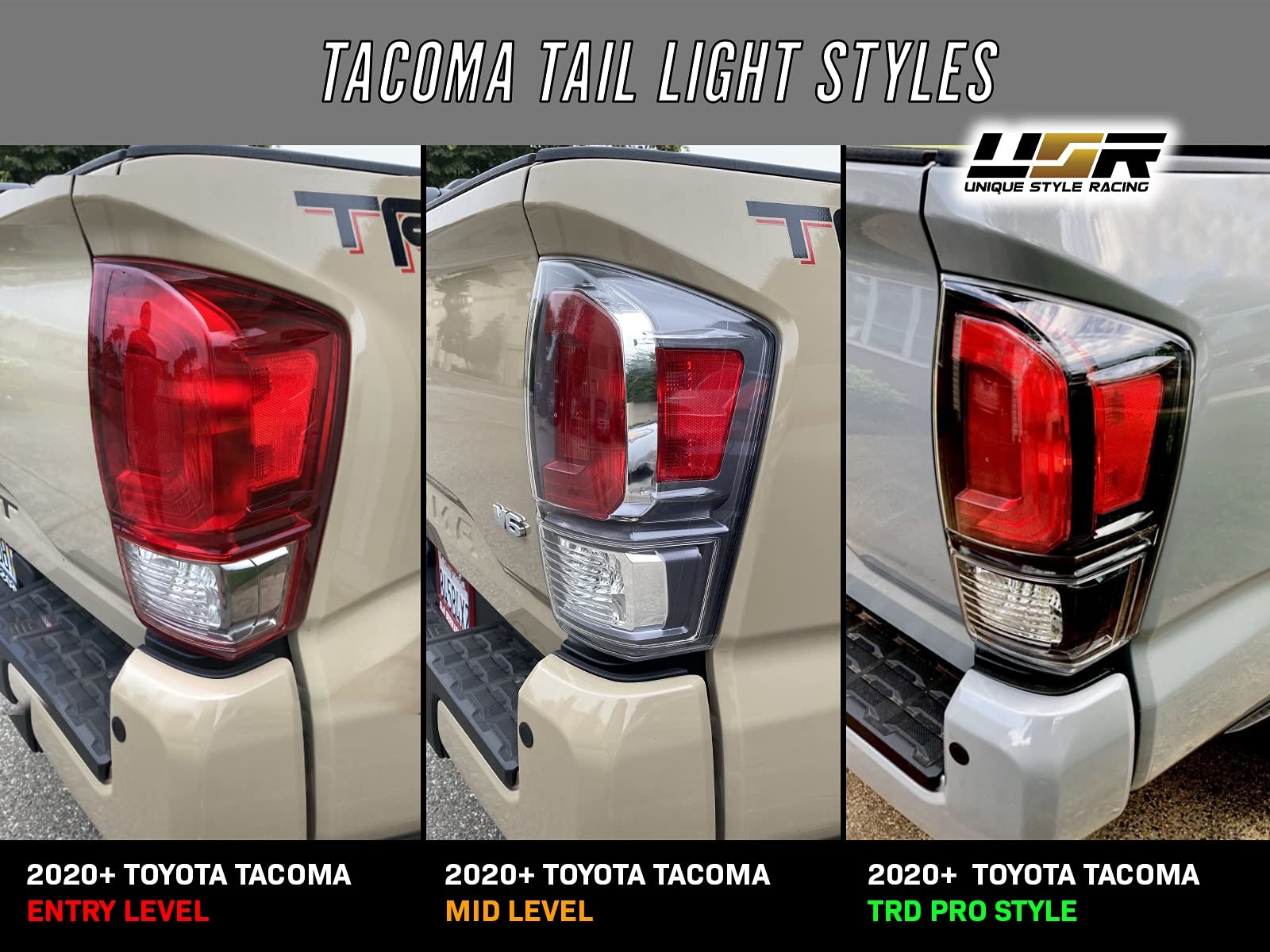 Amazon | USR DEPO 16-21 タコマテールライト - 2020+ TRD プロ