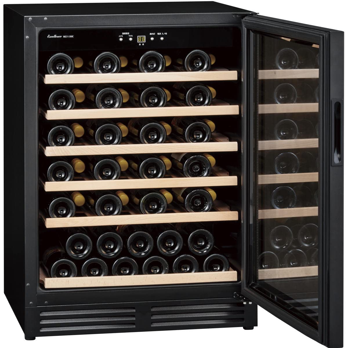 Amazon.co.jp: エクセレンス ノンフロン ワインセラー 145リットル 51