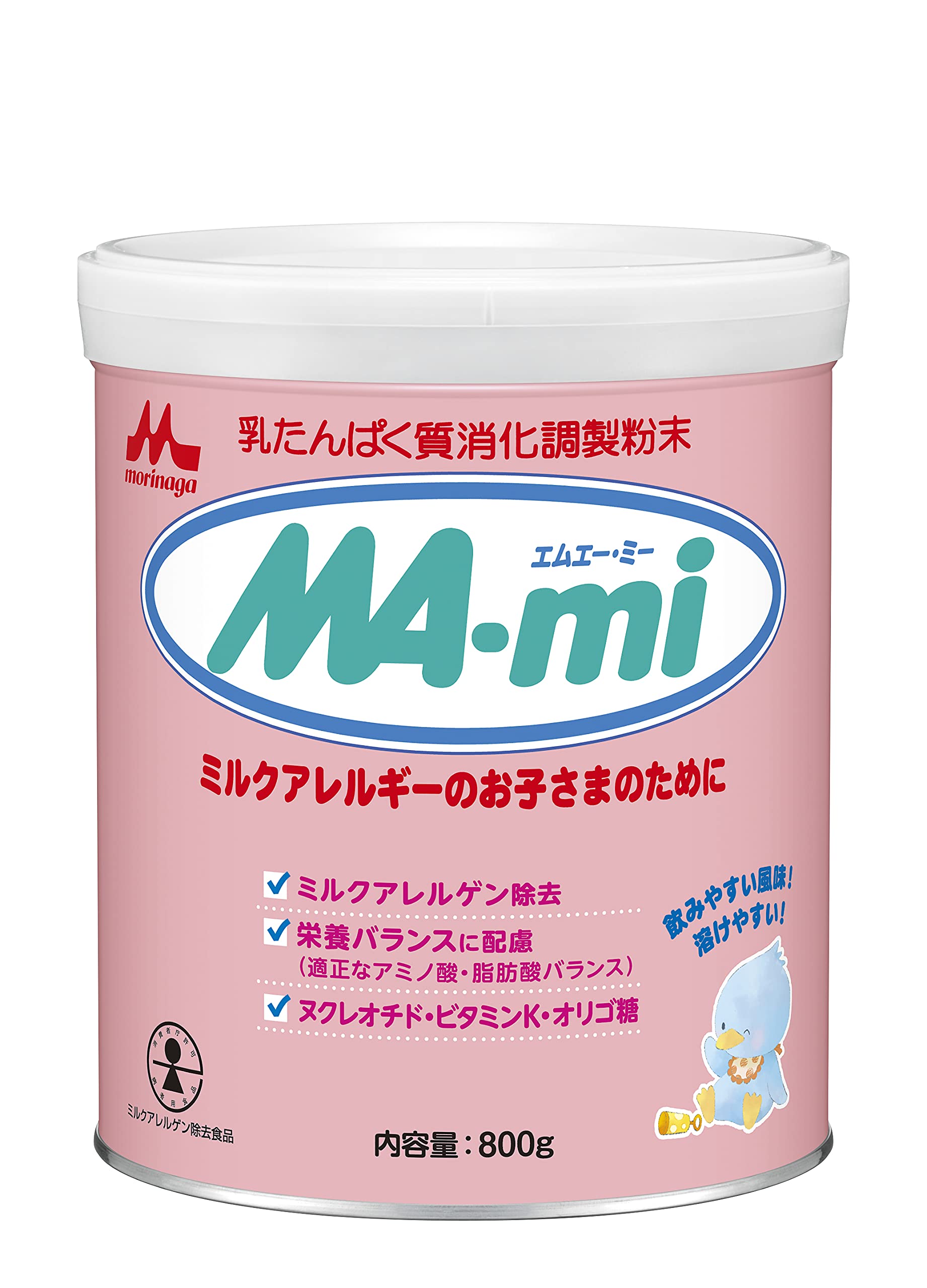 Amazon.co.jp: 森永 MA-mi 800g ミルクアレルギーのお子さまのために