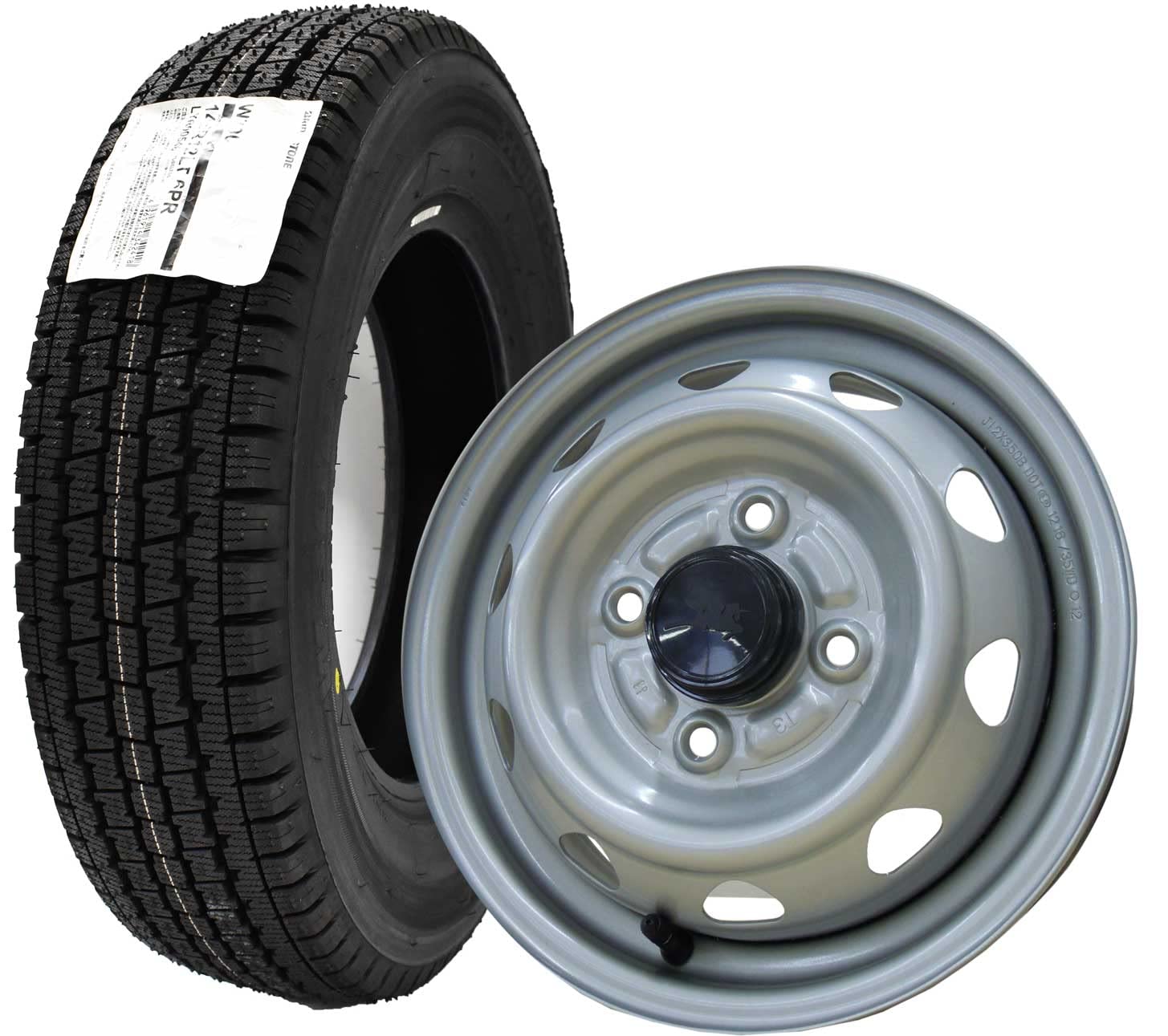 Amazon | 2023年製 ブリヂストンW300 145/80R12 80/78N + 単穴スチール