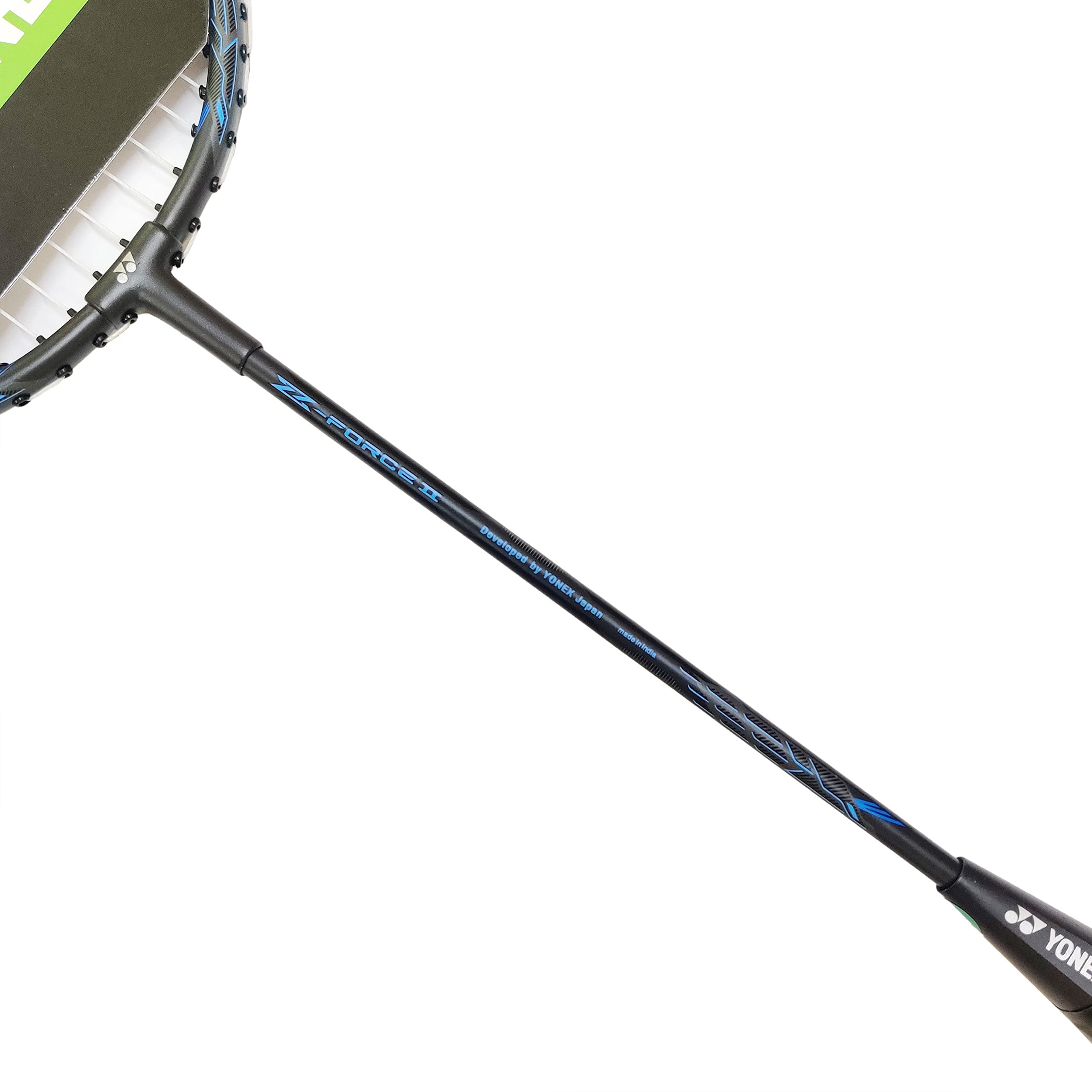 Yonex Z-Force II Strung Badminton Racquet, Black, Aluminum