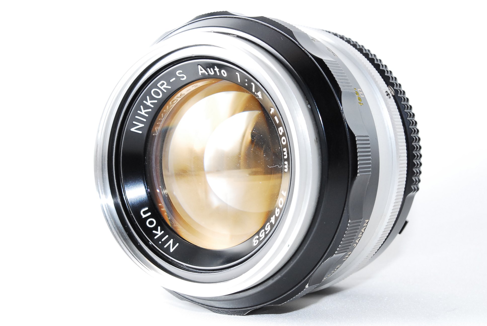 Amazon.co.jp: Nikon MFレンズ NIKKOR-S Auto 50mm F1.4 非Ai : 家電