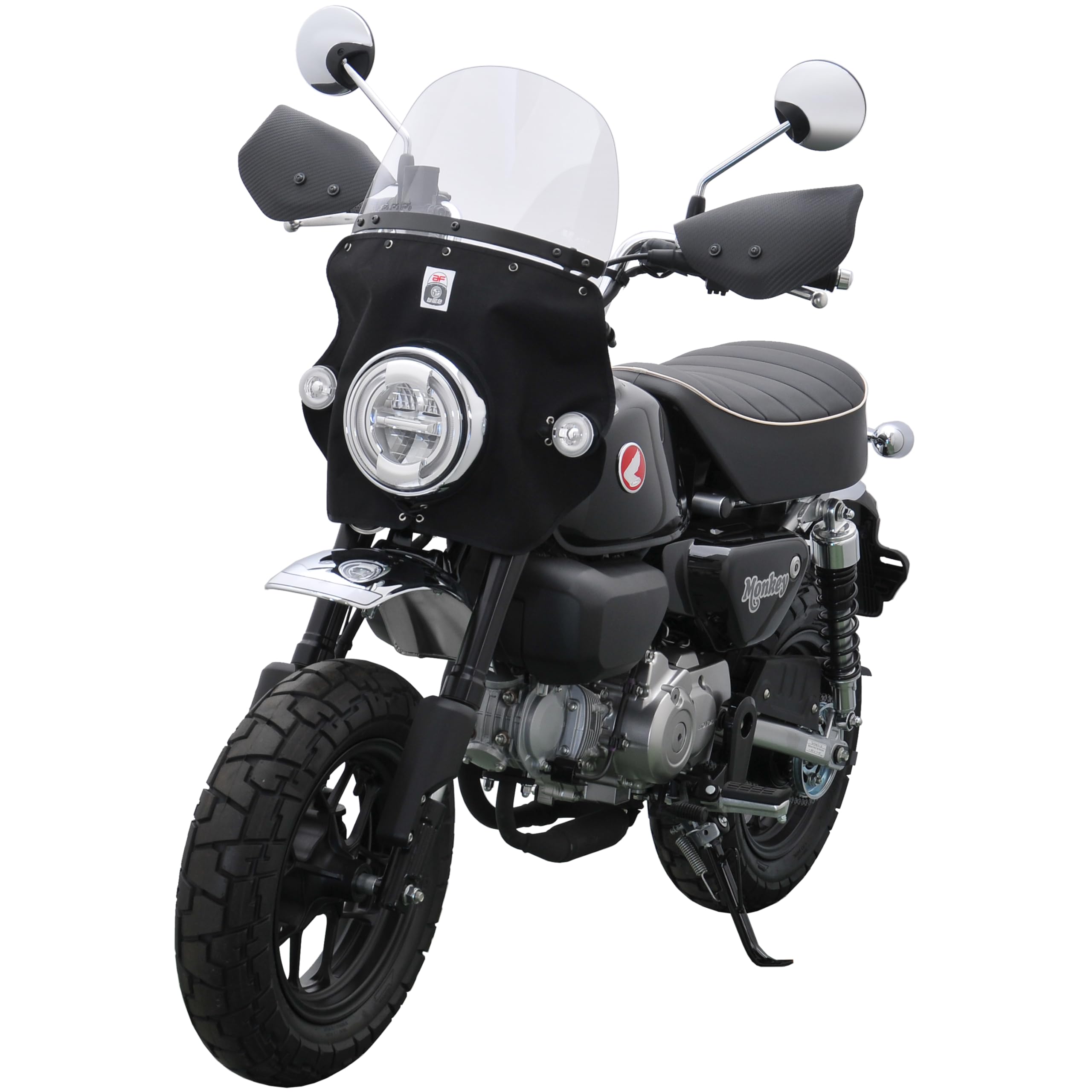 Amazon | 旭風防(AF ASAHI) 風防(コーデュラ1000ブラック) モンキー125