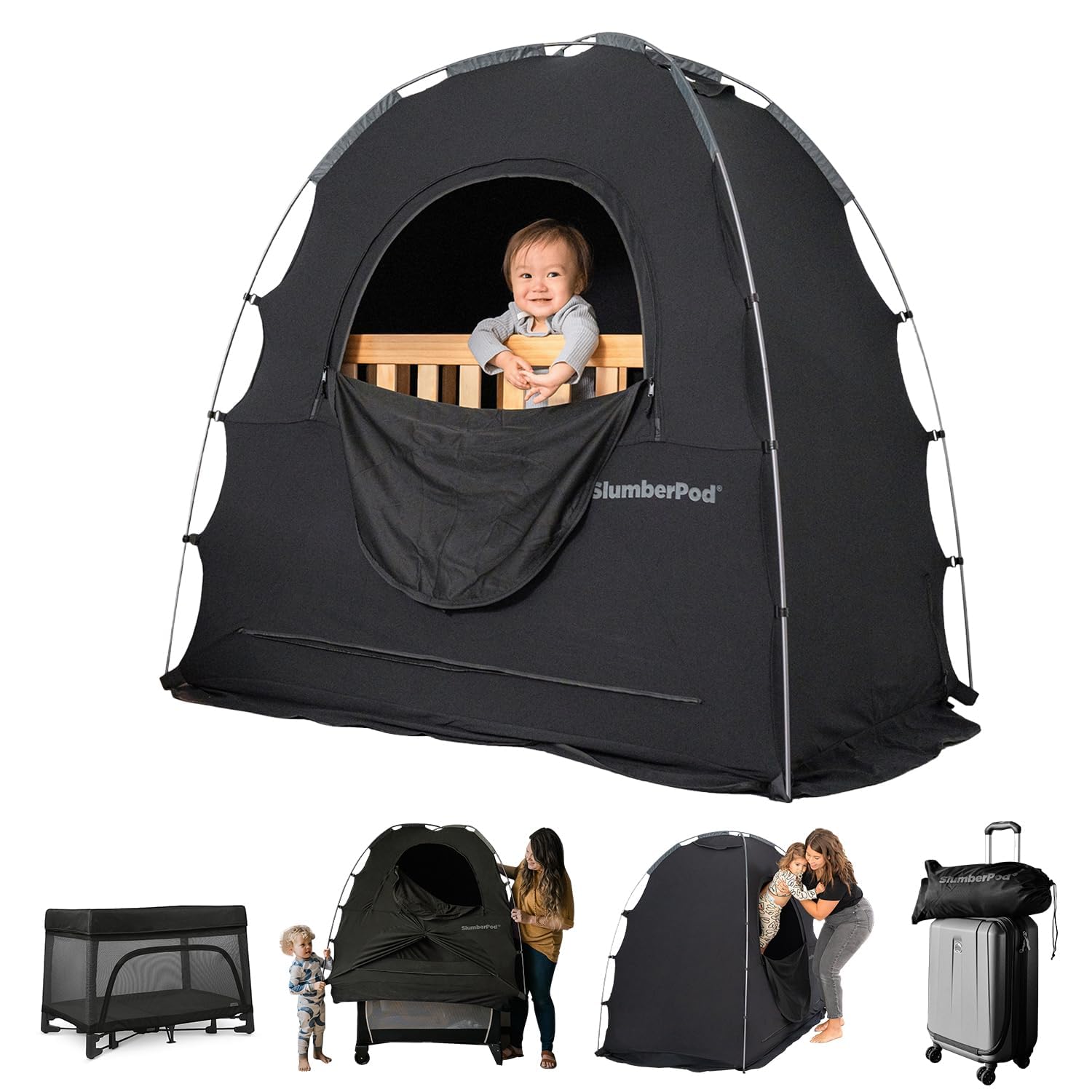 Amazon.co.jp: SlumberPod Original Blackout Sleep Tent Travel