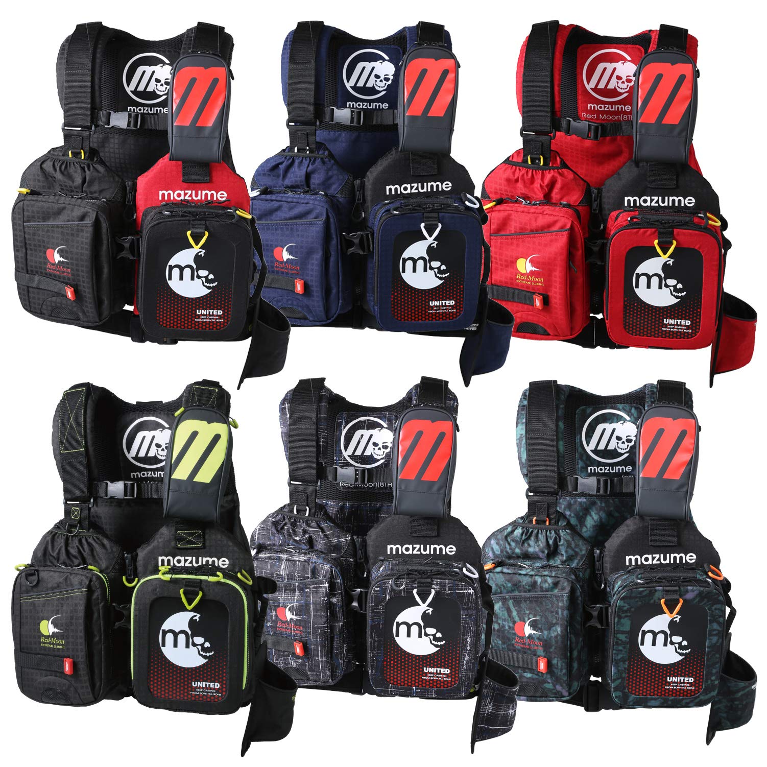 Amazon | マズメ(Mazume) レッドムーンライフジャケット VIII MZLJ-401