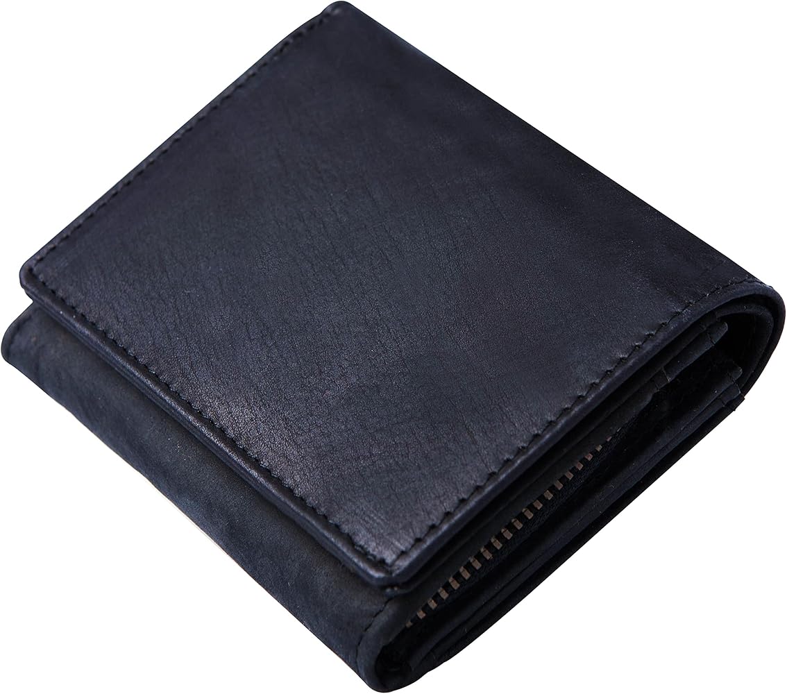 Amazon | [Hallelujah] 二つ折り財布 レディース 本革 大容量 小銭入れ