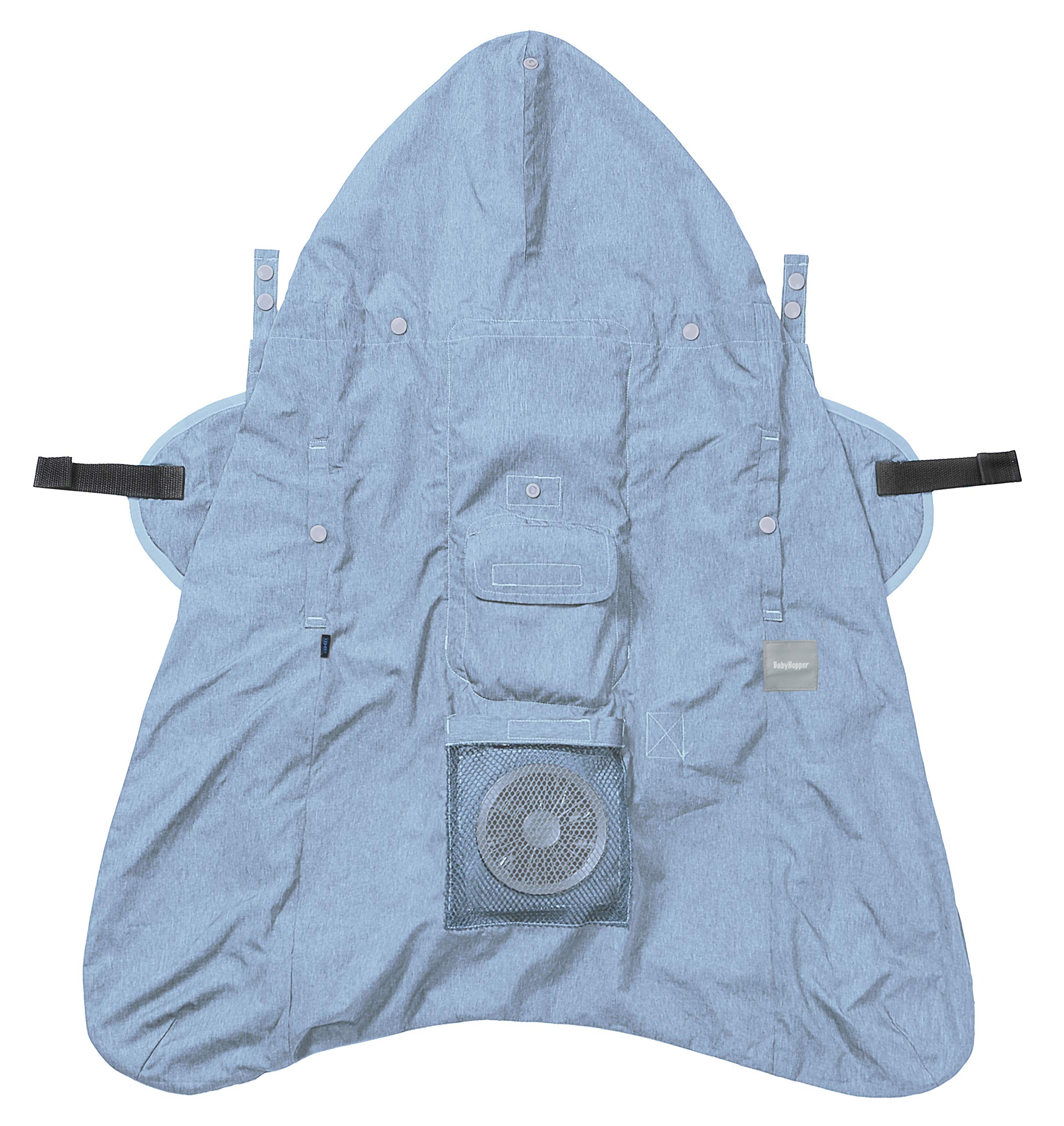 Amazon | BabyHopper ベビーホッパー 空調抱っこひもカバー® ブルー