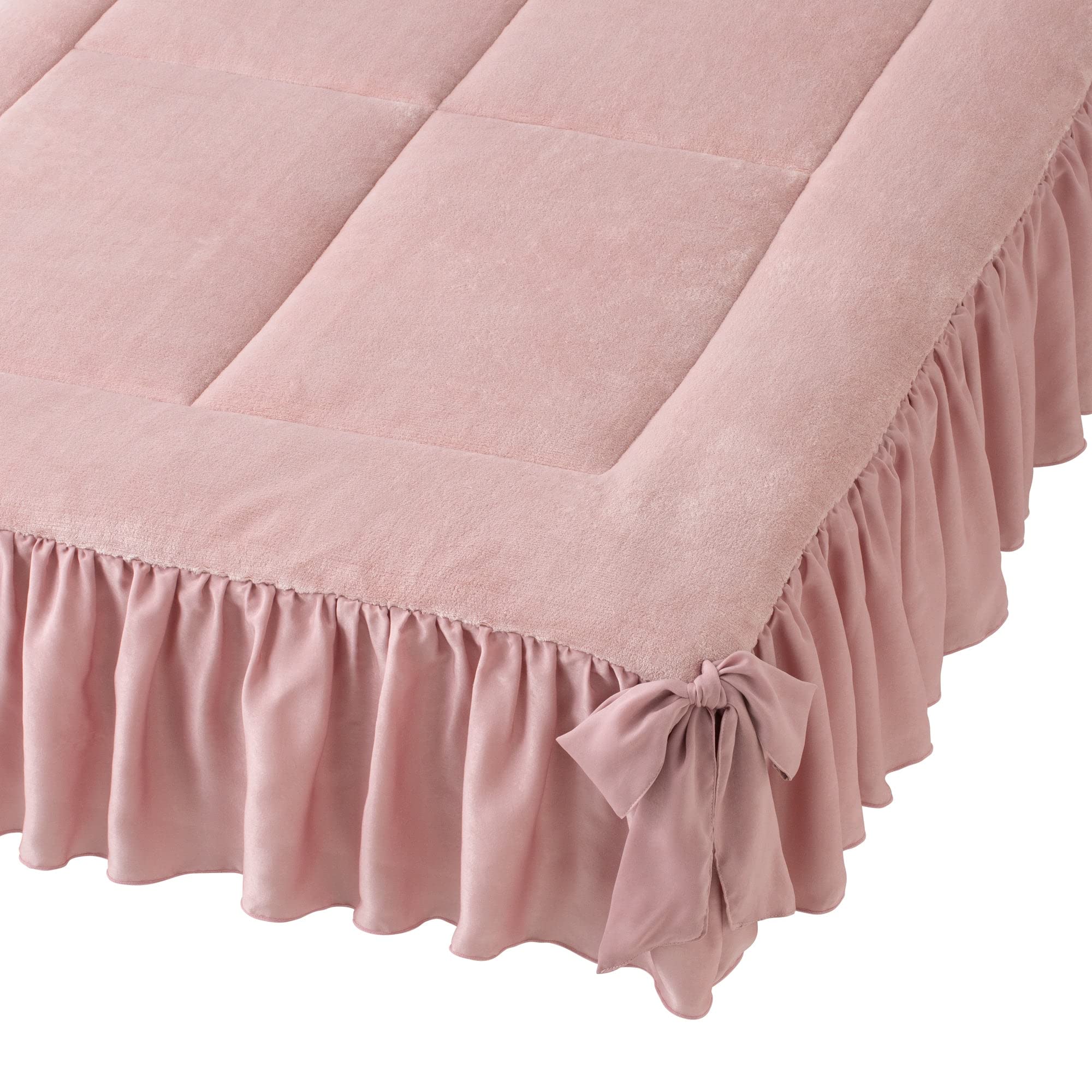 Amazon｜Francfranc フランフラン WARMY リボン ベッドパッド ダブル