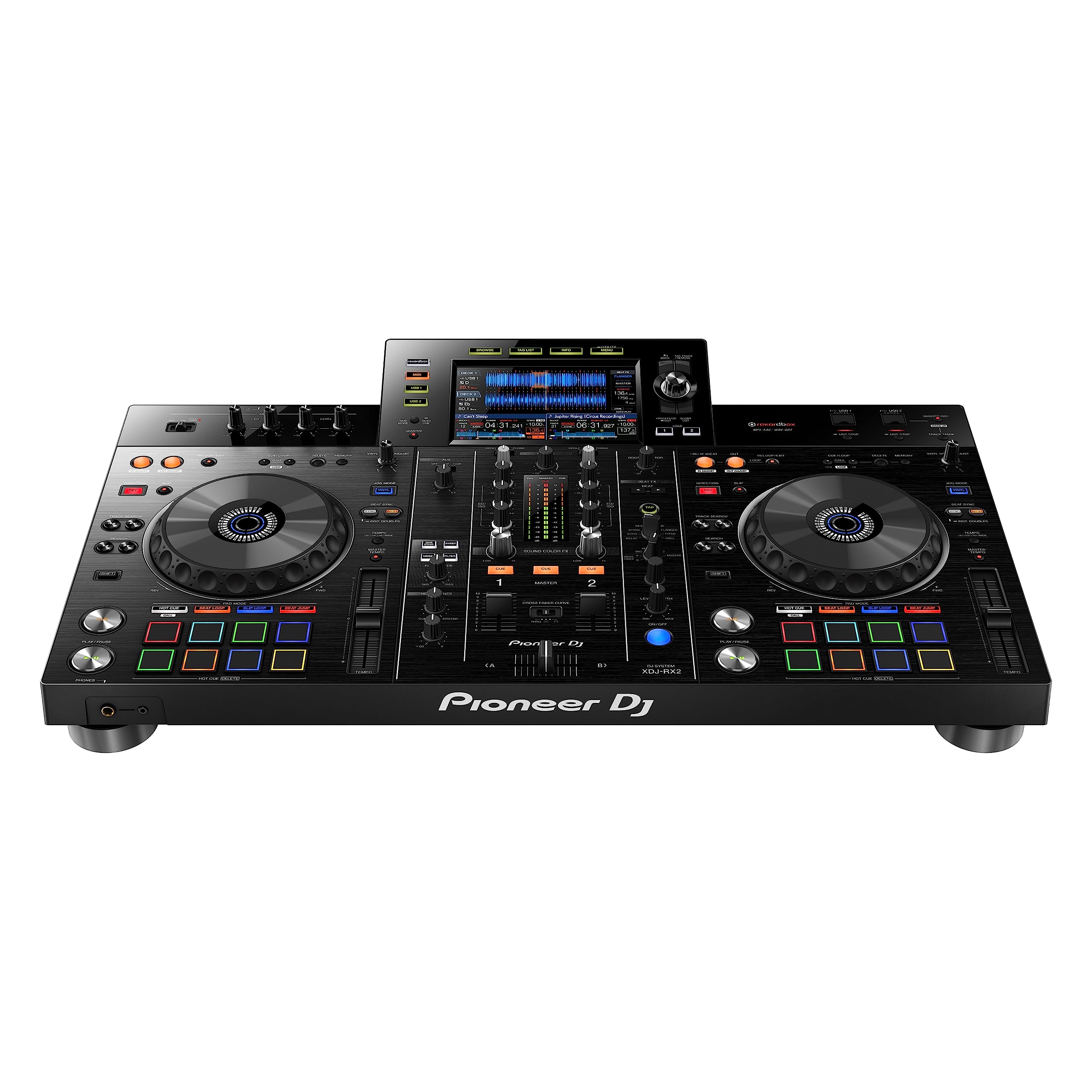 Pioneer DJ Sistema de DJ digital XDJ-RX2 : Amazon.com.br