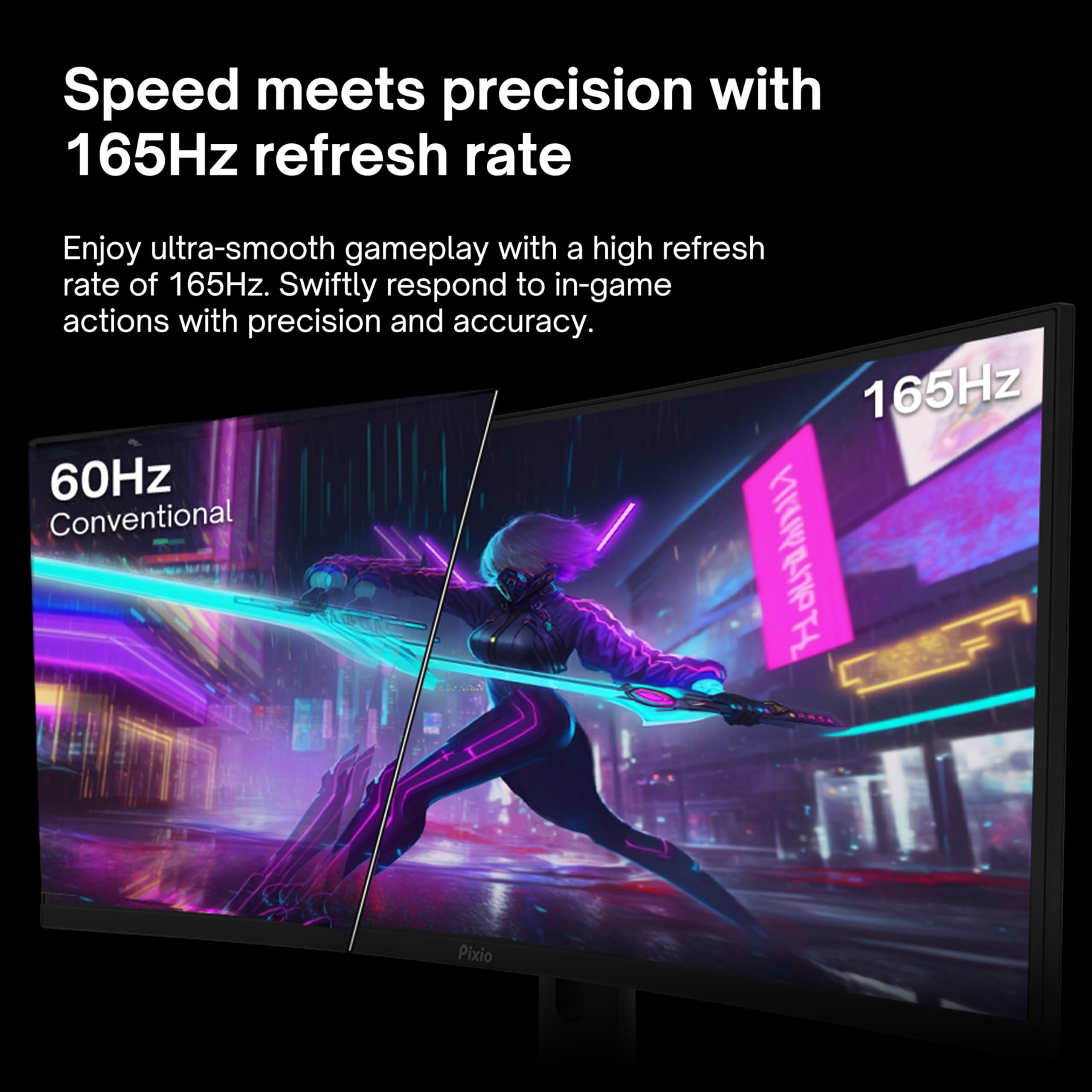 Amazon.com: Pixio PXC325 32 inch 165Hz Refresh Rate FHD 1080p