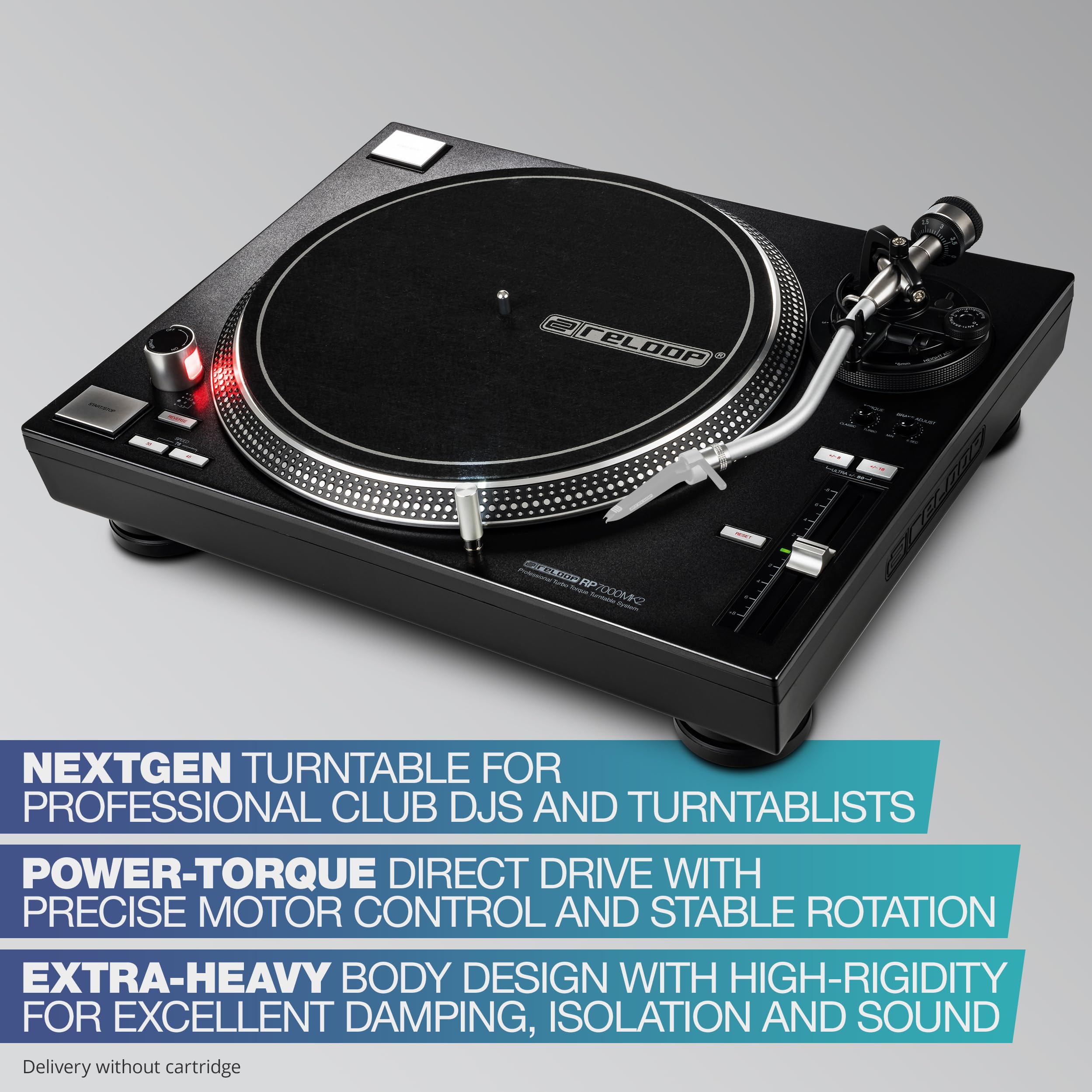 Amazon.com: Reloop RP-7000 MK2 Professional Upper Torque Turntable