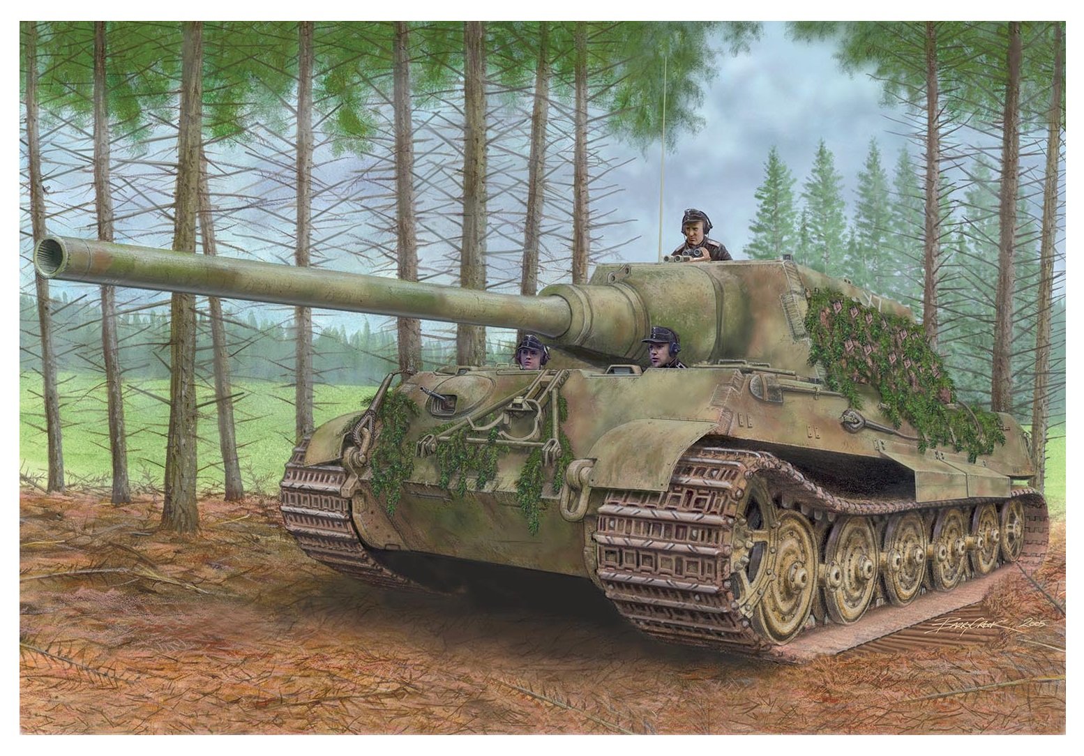 Amazon | ドラゴン 1/72 第二次世界大戦 ドイツ軍 ヤークトティーガー