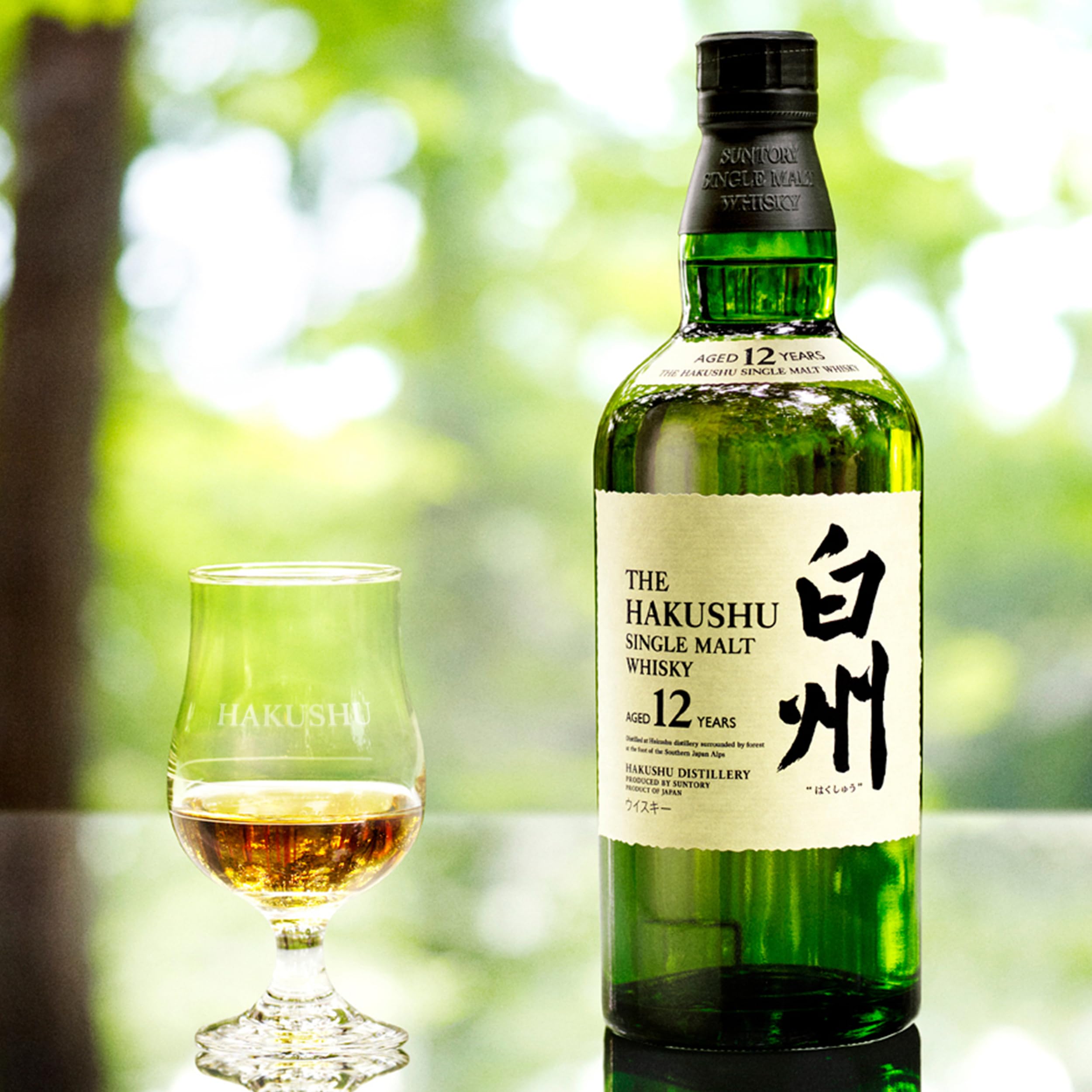 Amazon.co.jp: Suntory Hakushu 12 Years Single Malt Whiskey [Japan