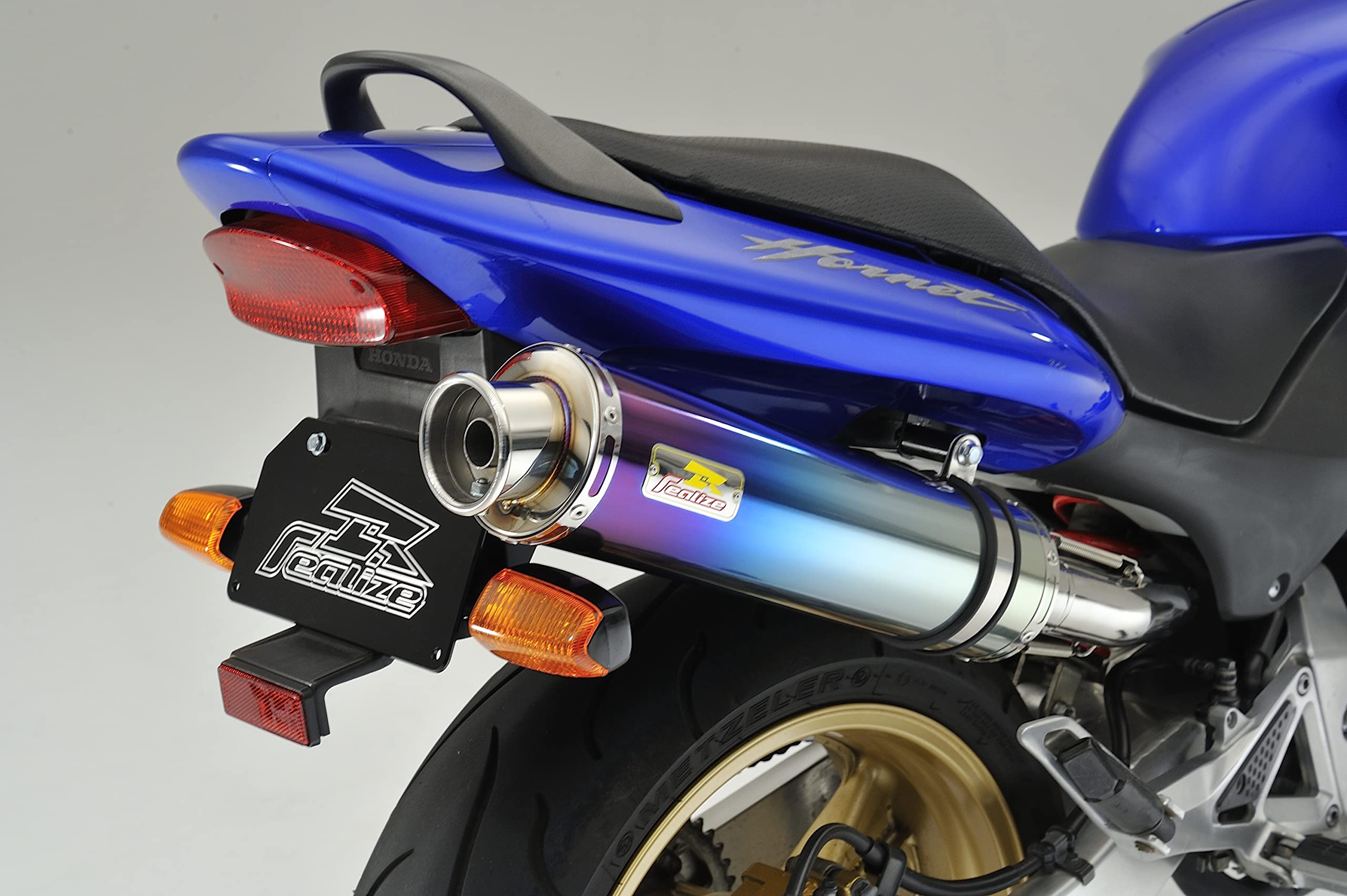 Amazon | Realize ホーネット250 バイクマフラー MC31 1996年～2007年