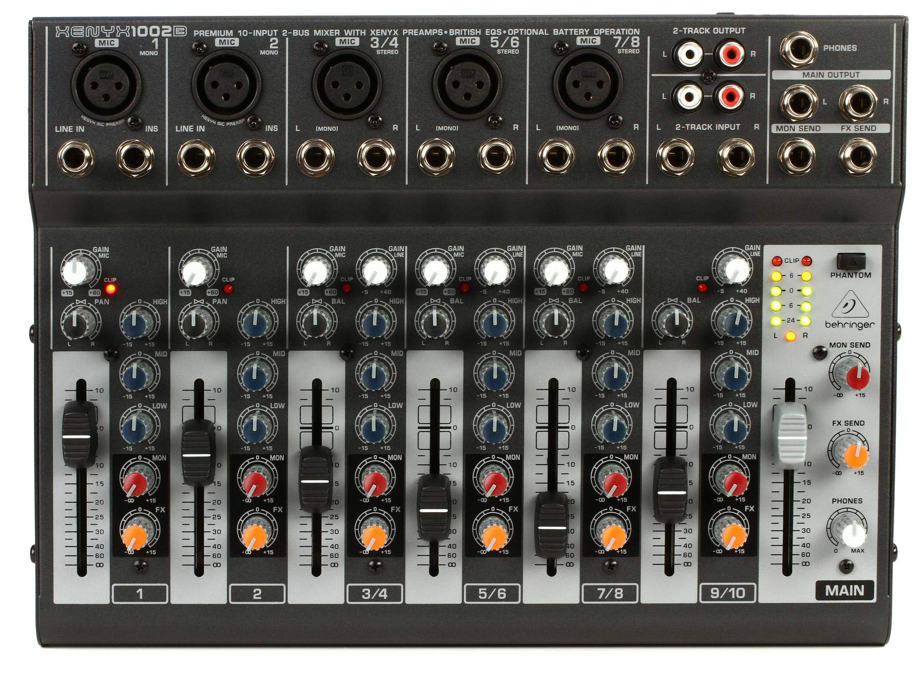 Amazon.co.jp: BEHRINGER ベリンガー XENYX 1002B : 楽器・音響機器