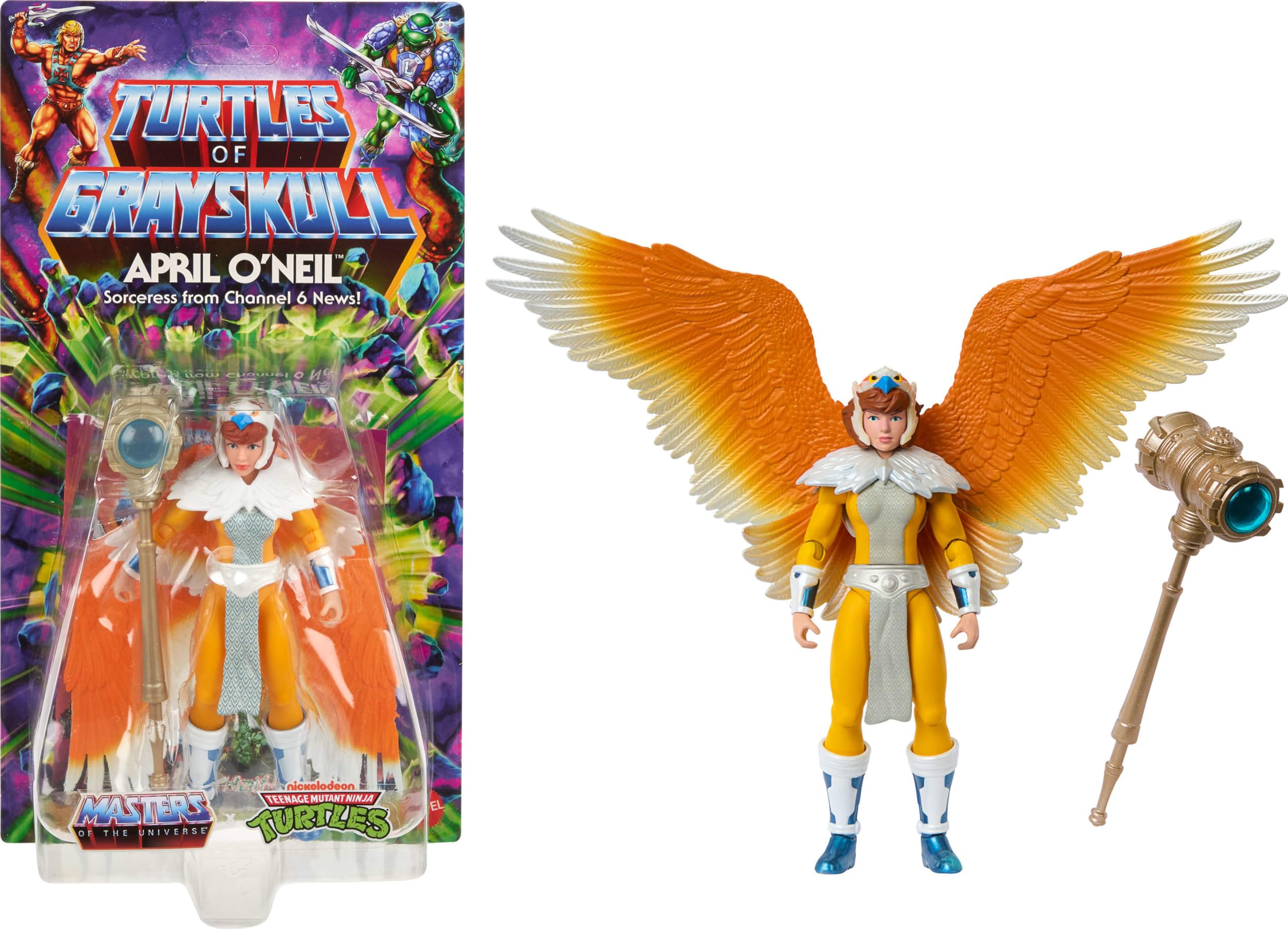 Masters of The Universe Motu Turtles of Grayskull April O'Neil