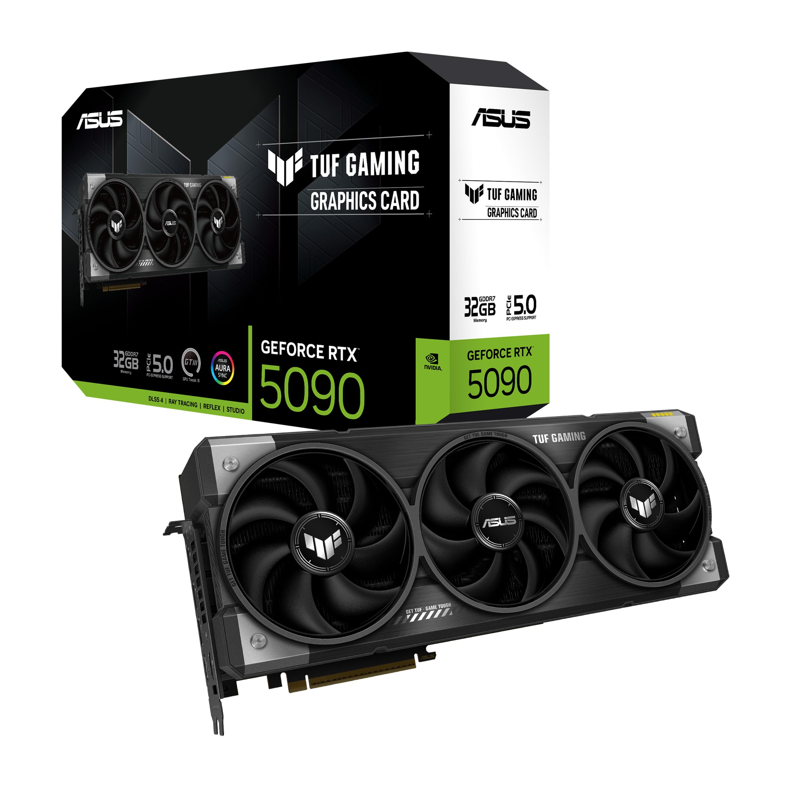 Amazon.com: ASUS NVIDIA GeForce RTX 5090 Video Card 32GB GDDR7 PCI