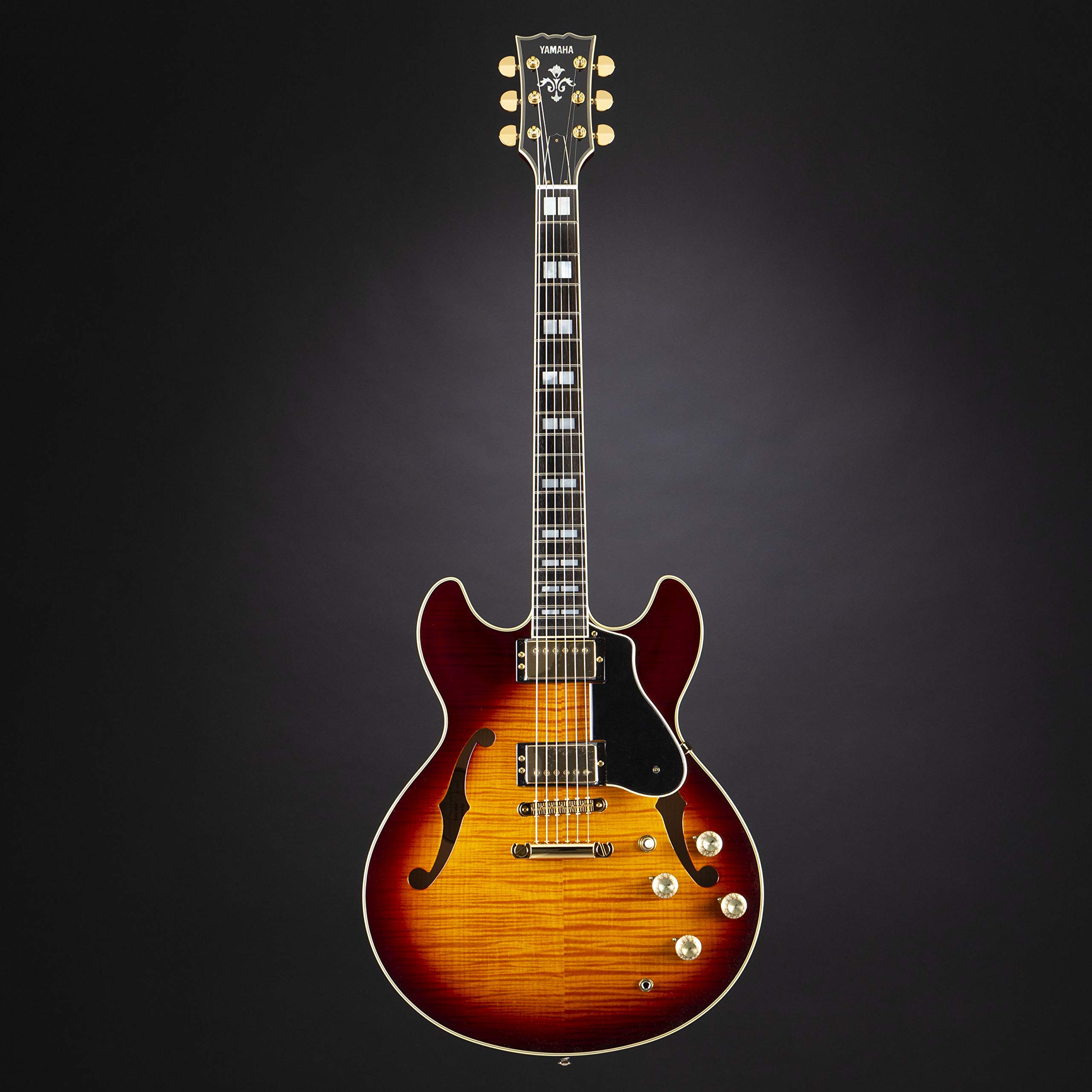 Amazon.com: Yamaha SA2200 Semi-Hollow Electric Guitar - Violin