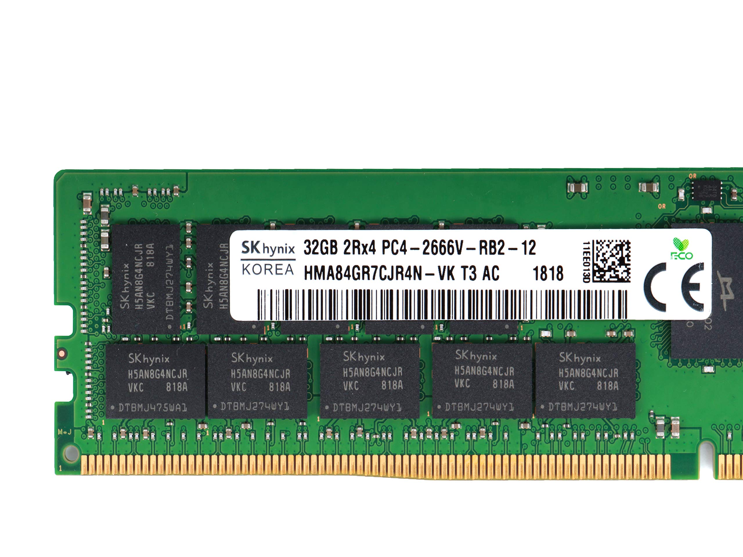 SK HYNIX 32GB PC4-2666V-R DDR4 Registered ECC 2RX4 Memory RDIMM