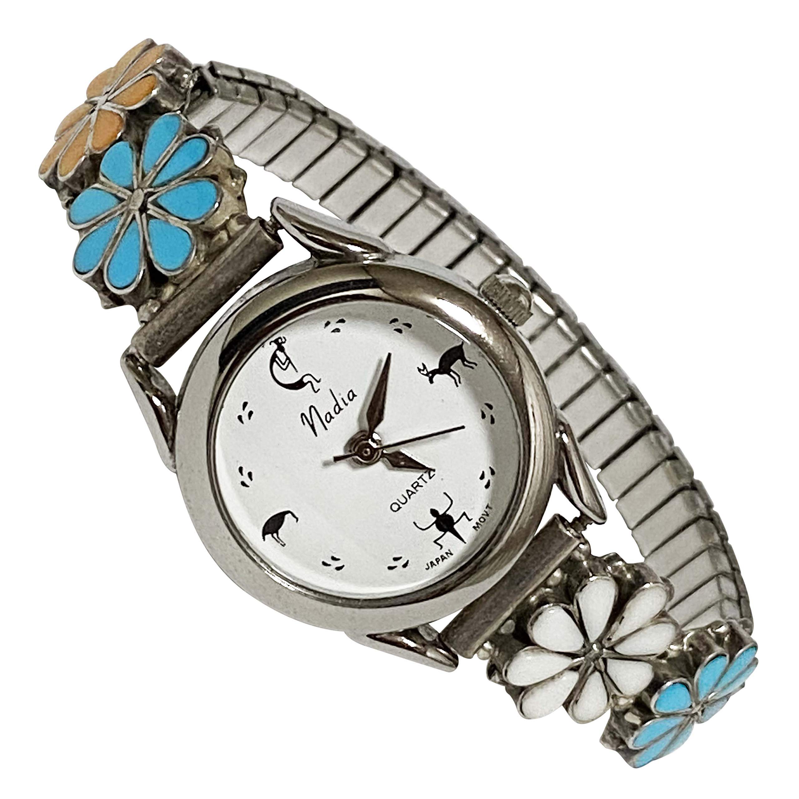 Amazon | ズニ族 インディアンジュエリー 腕時計 STERLING 銀製