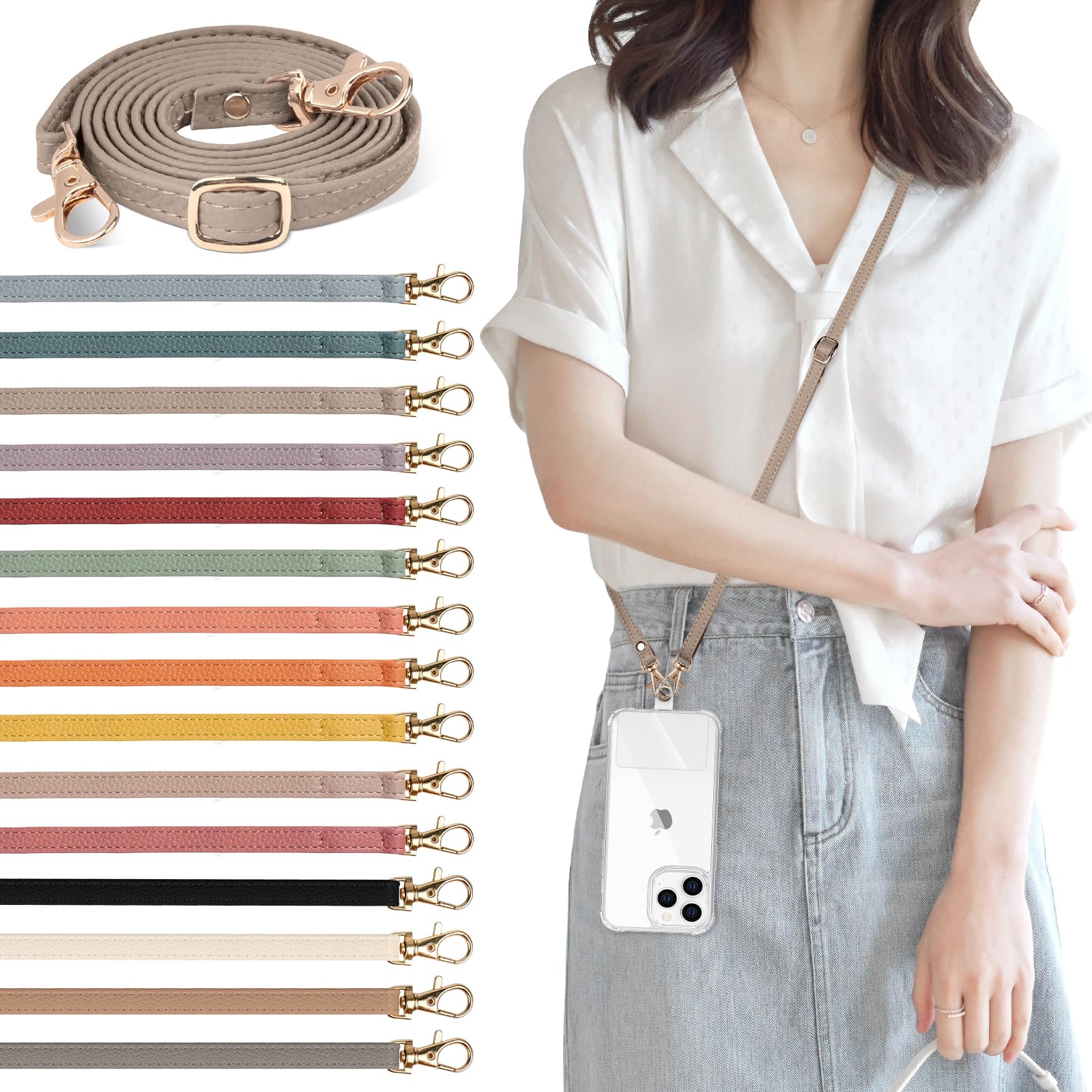 Amazon.co.jp: Mavanda スマホストラップ スマホ ショルダーストラップ