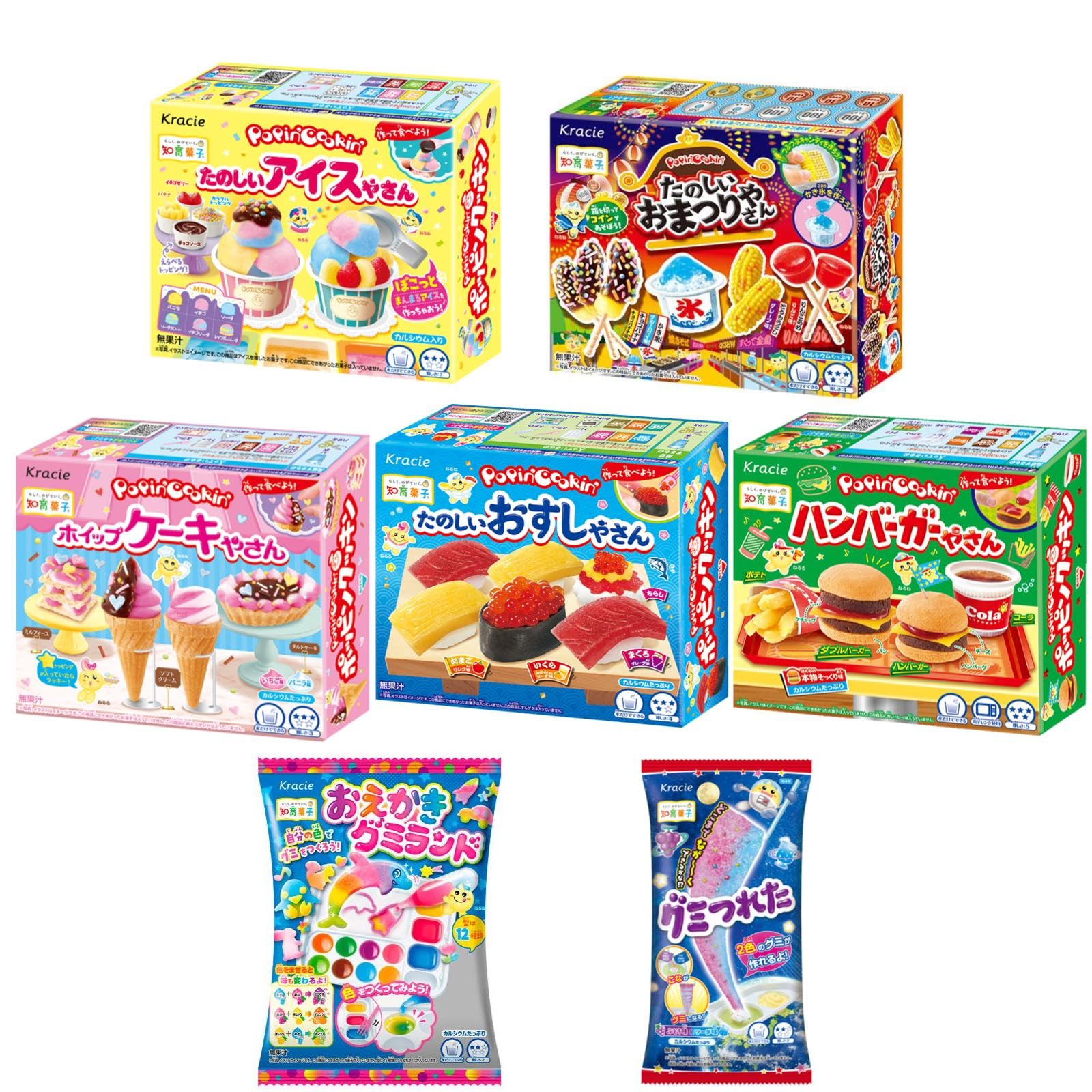 Amazon.co.jp: 知育菓子 クラシエバラエティセット (7個セット) : 食品