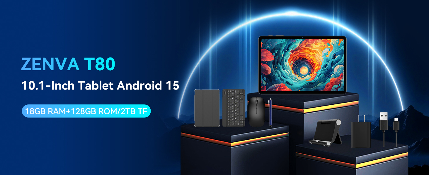 Amazon.com : Tablet 2026 Android 16 Tablets, 10.1 Inch Tablet with