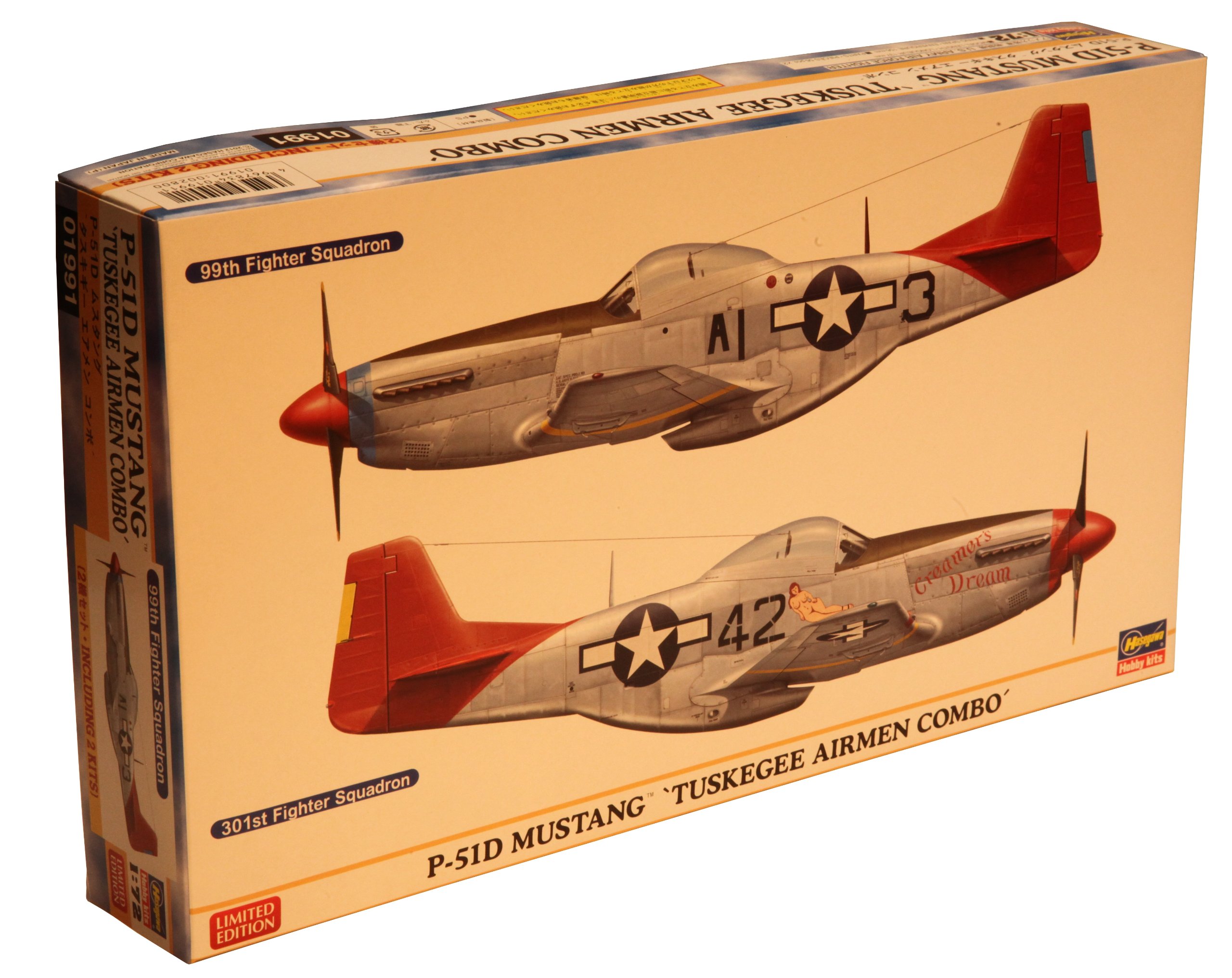 Amazon | ハセガワ 1/72 P-51D ムスタング “タスキギーエアメン コンボ