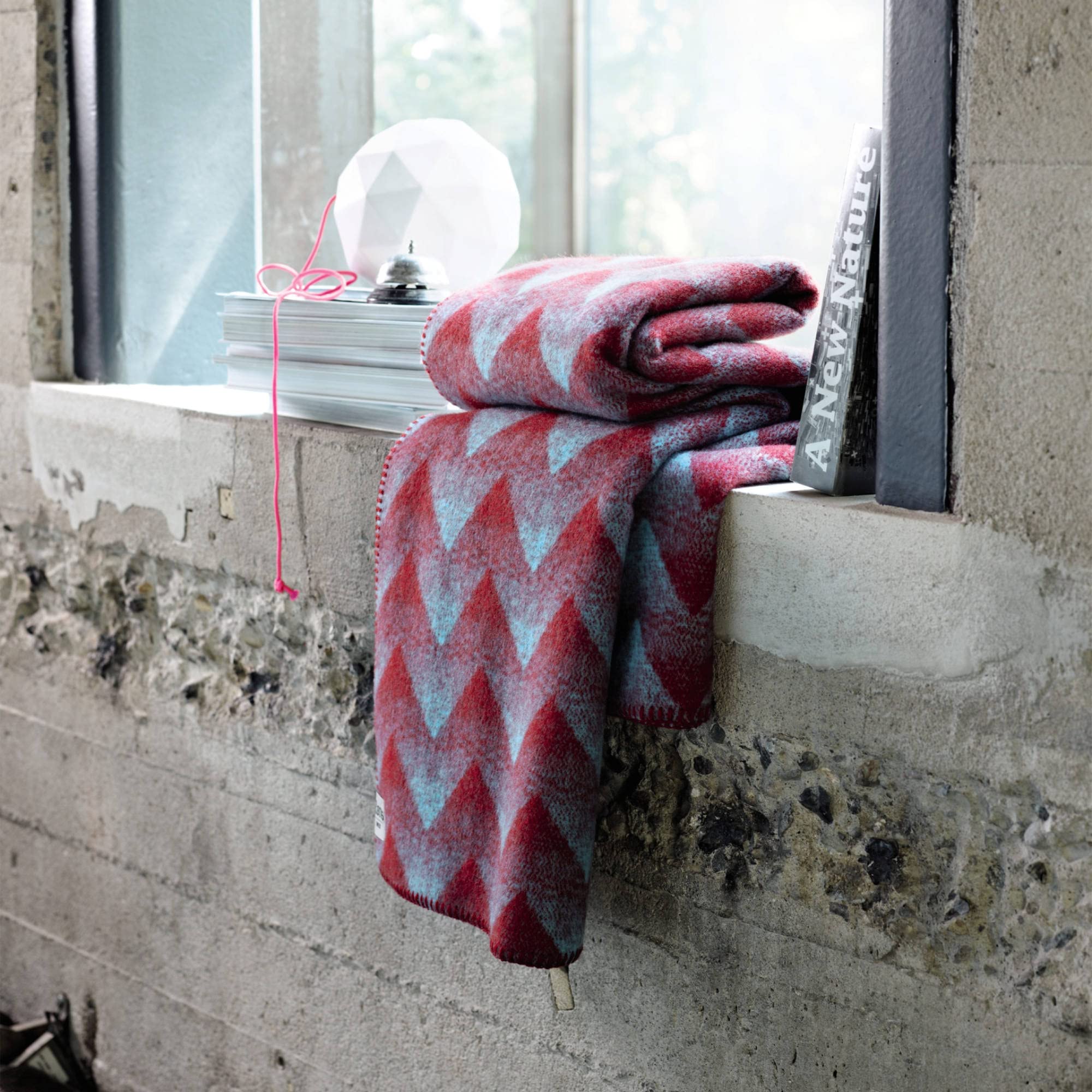 Amazon.com: Roros Tweed Designer 100% Norwegian Wool Throw Blanket