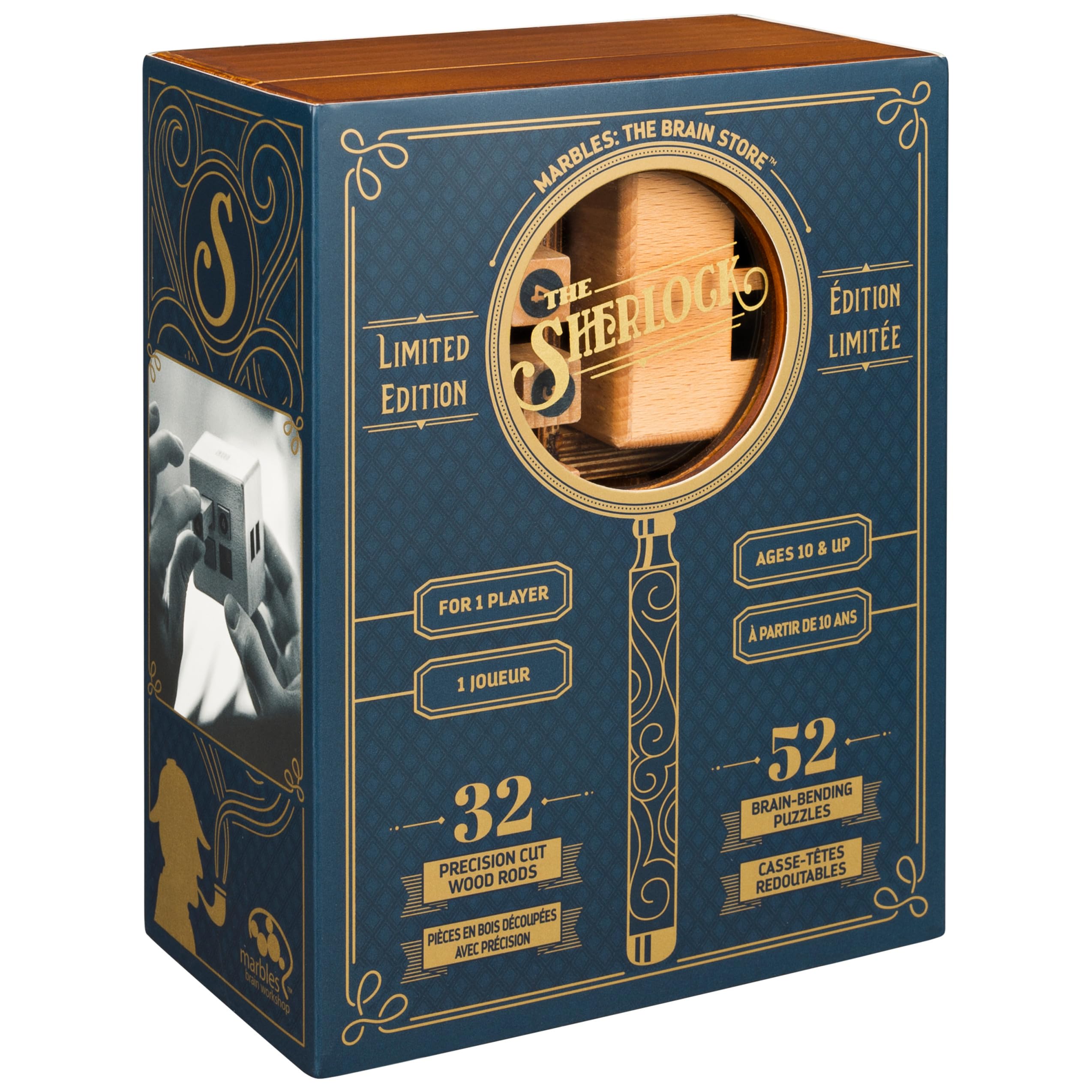 Amazon.com: Marbles The Sherlock – Wooden Puzzle Game : Toys & Games