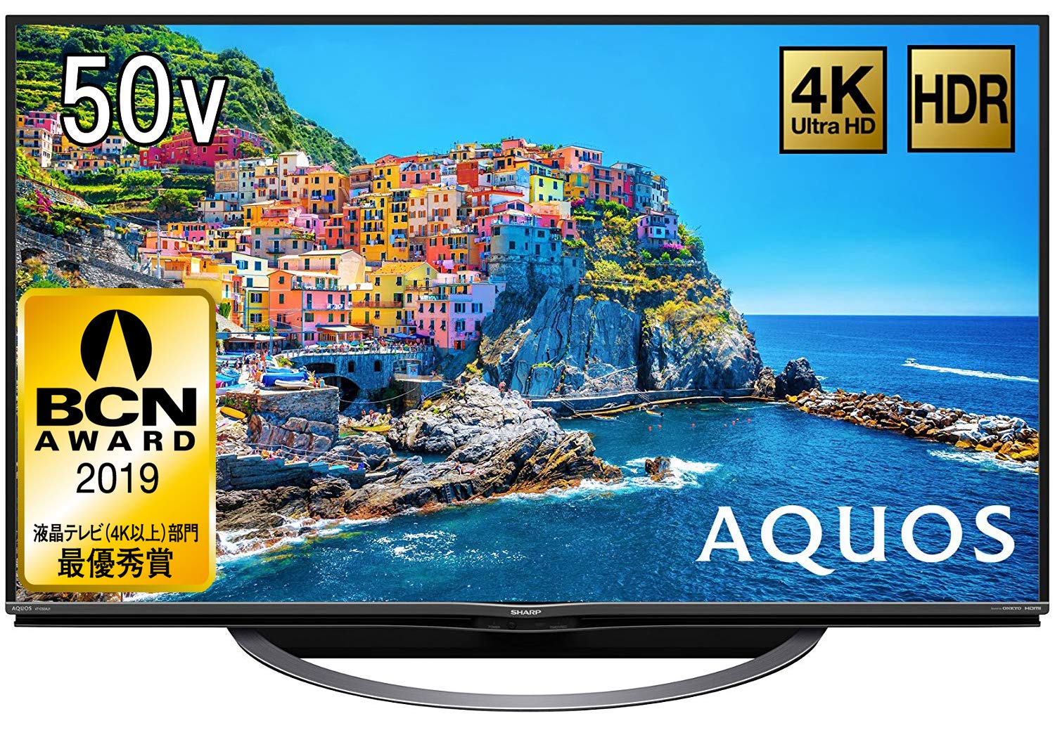 Amazon | シャープ 4K対応液晶テレビ AQUOS 4T-C50AJ1 | テレビ 通販
