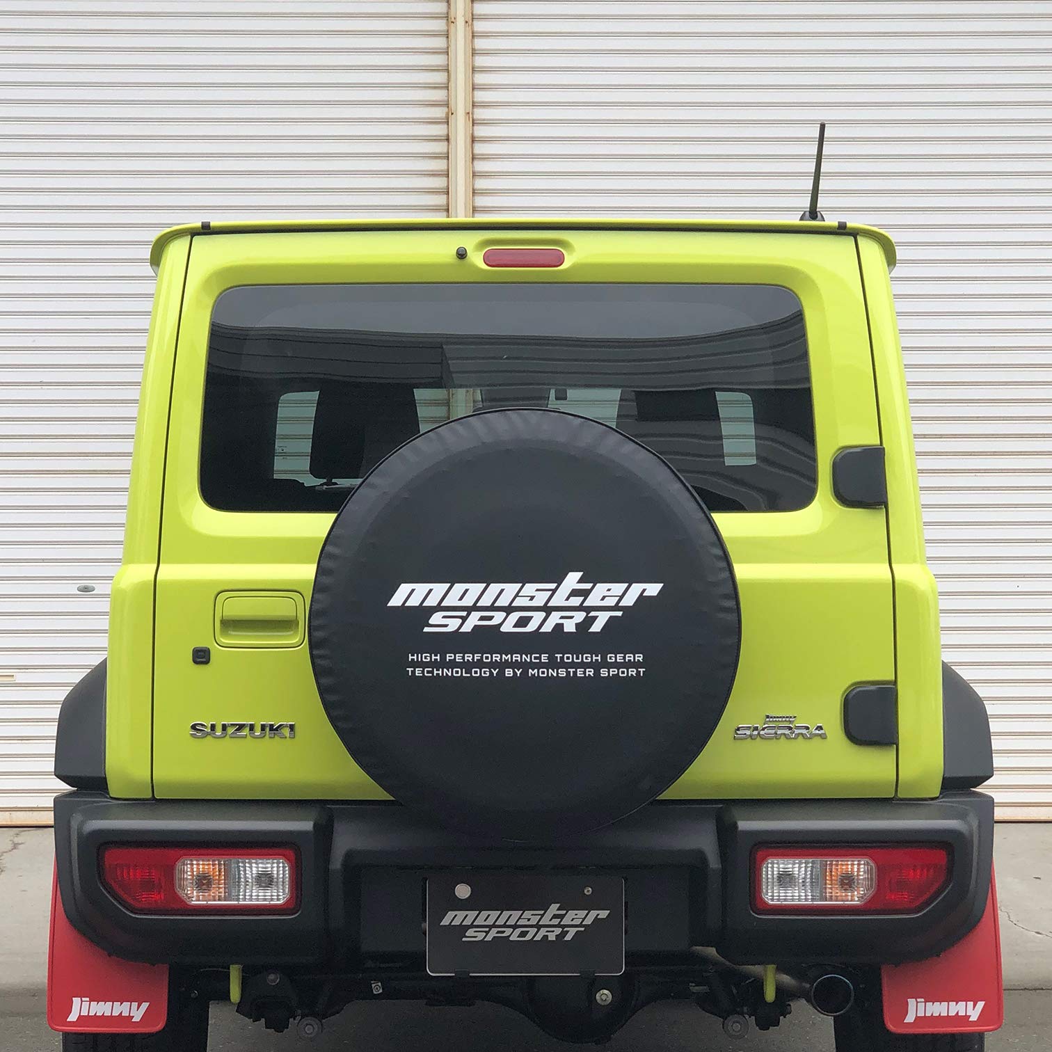 Amazon | MONSTER SPORT スペアタイヤカバー MSロゴ 車種専用設計