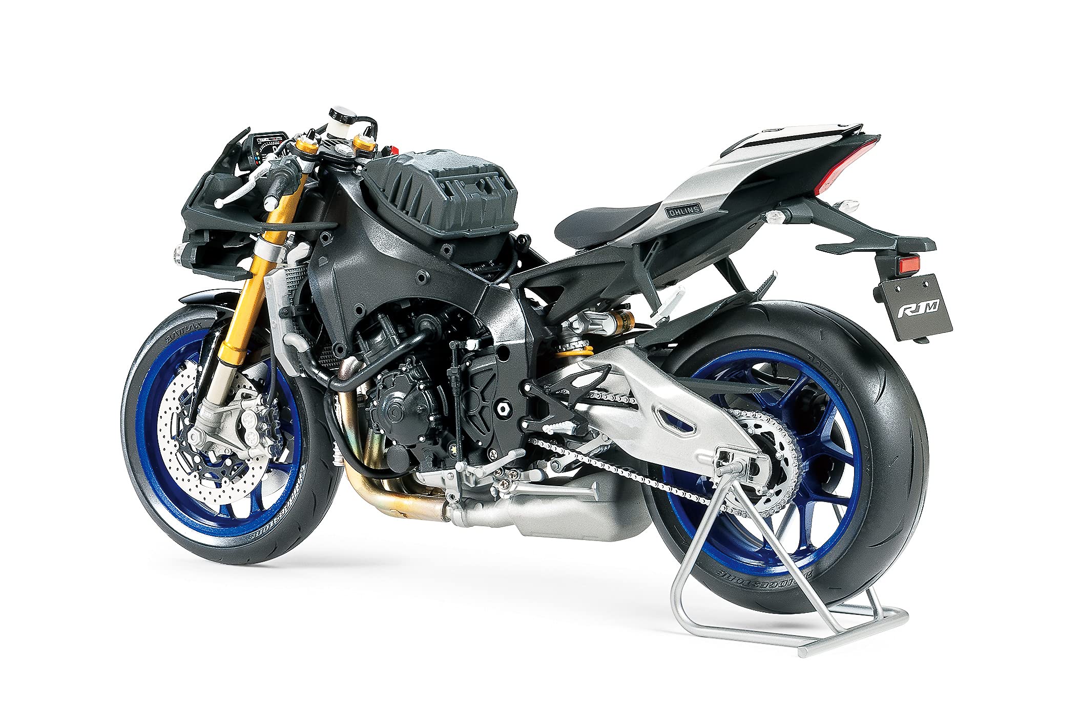 Amazon.com: Tamiya 14133 1/12 Yamaha YZF-R1M Motorcycle Plastic