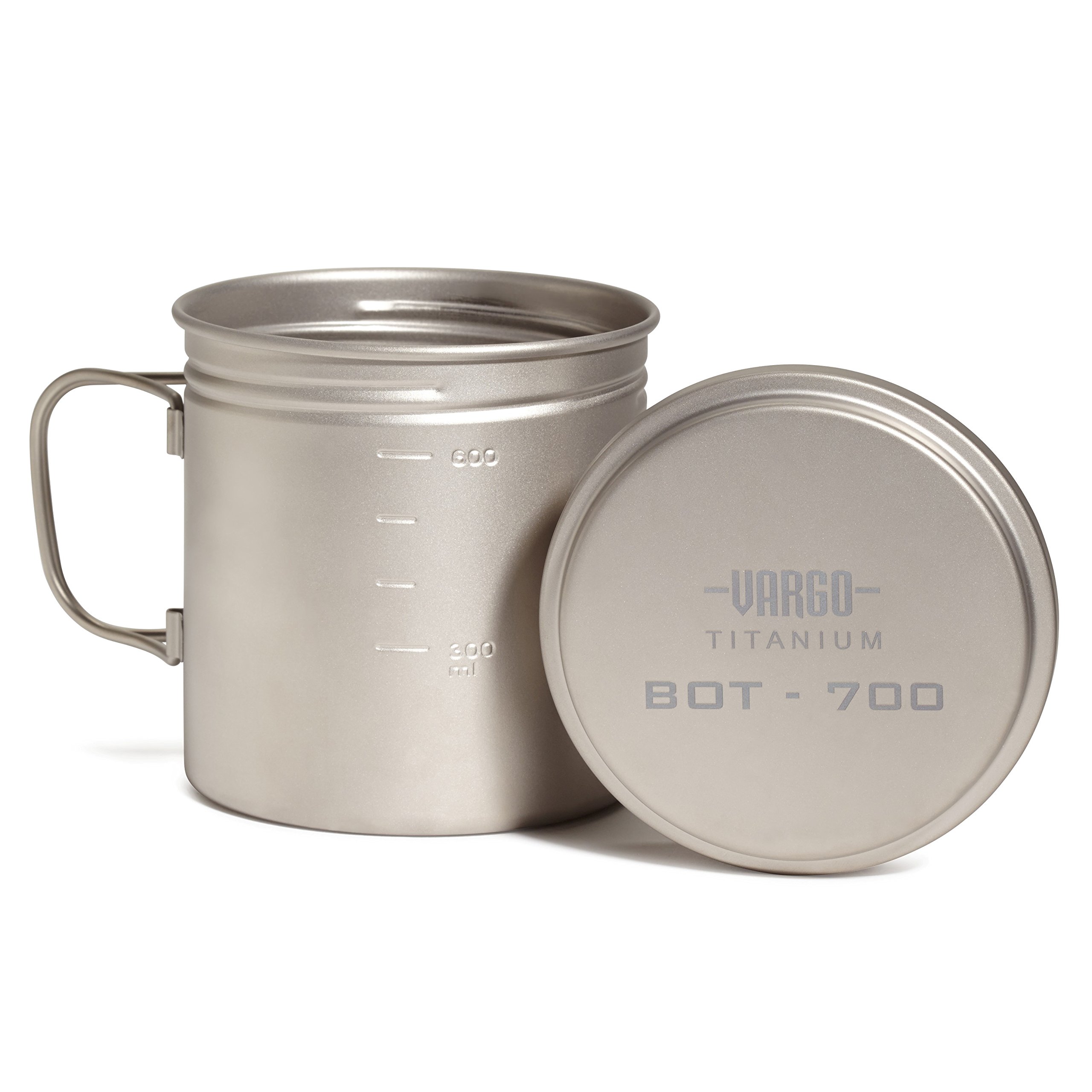 Vargo Titanium BOT Series BOT - 700 | Titanium Cooking Pot and