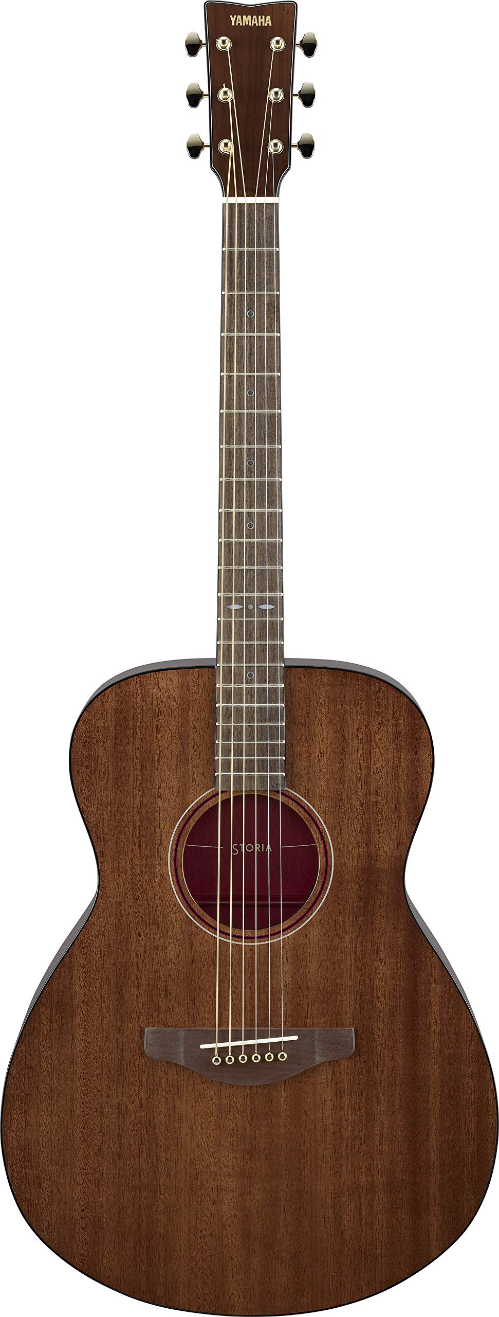 Amazon.com: Yamaha Storia III Acoustic Guitar, Chocolate Brown