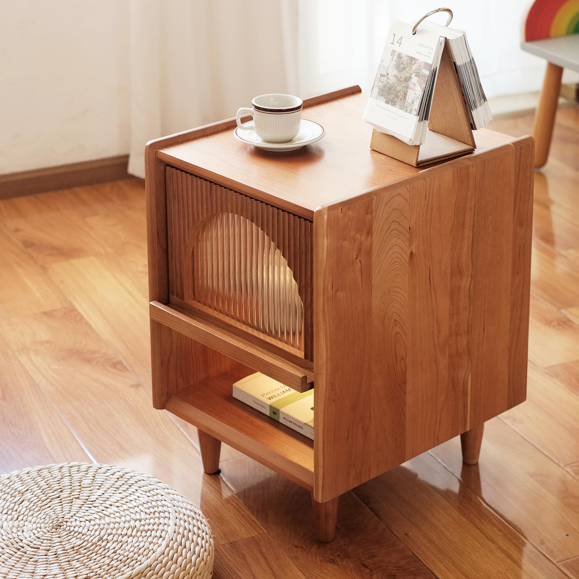 アメリカンヴィンテージ・チークナイトテーブル1980 【公式通販】