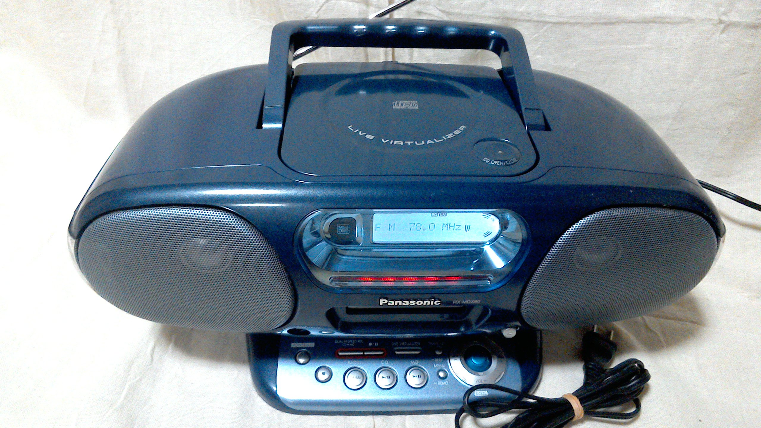 Amazon.co.jp: パナソニック(Panasonic) パーソナルMDシステム RX