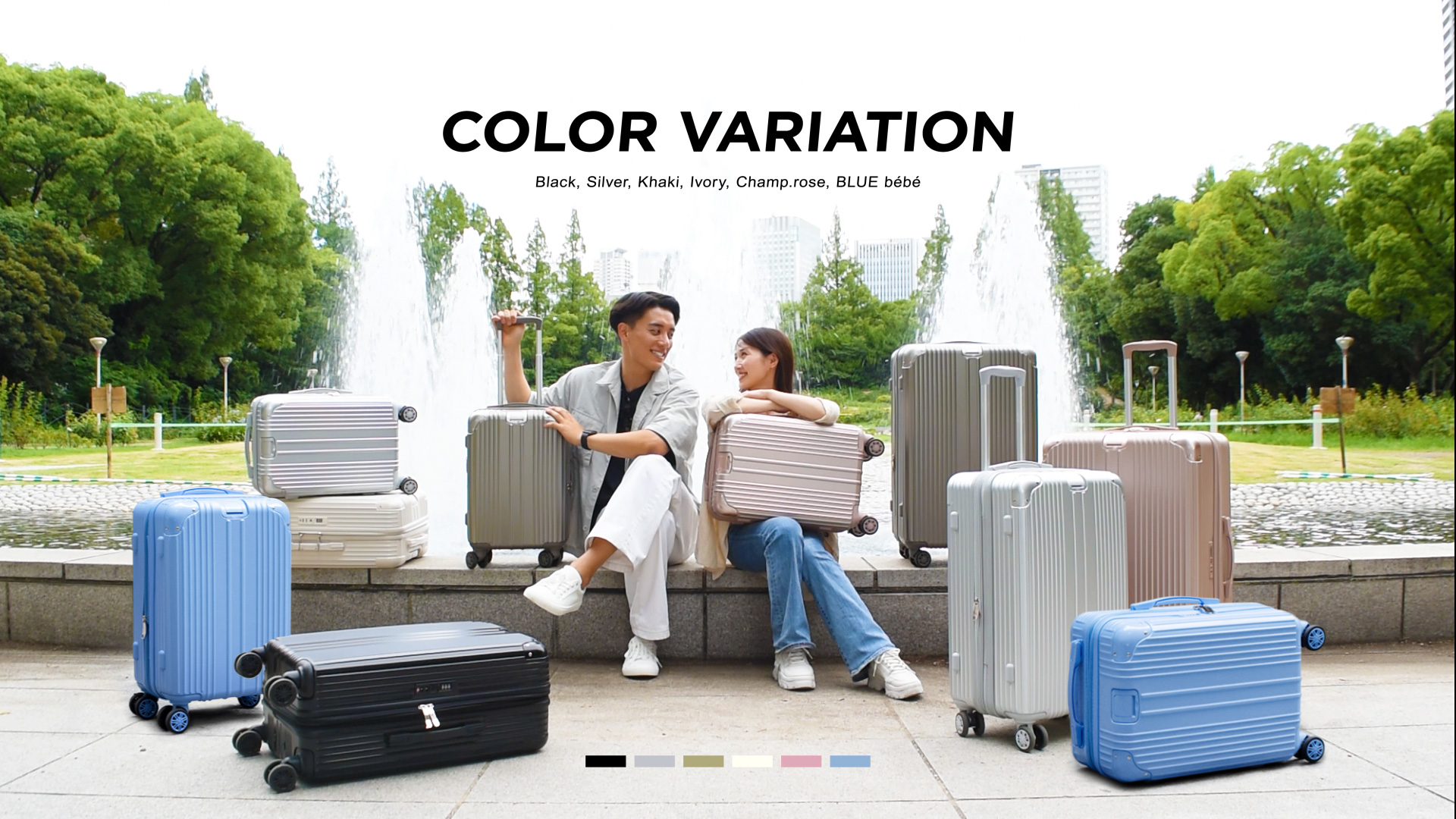 Amazon | [EXCITECH Biz] 【現役客室乗務員監修】スーツケース