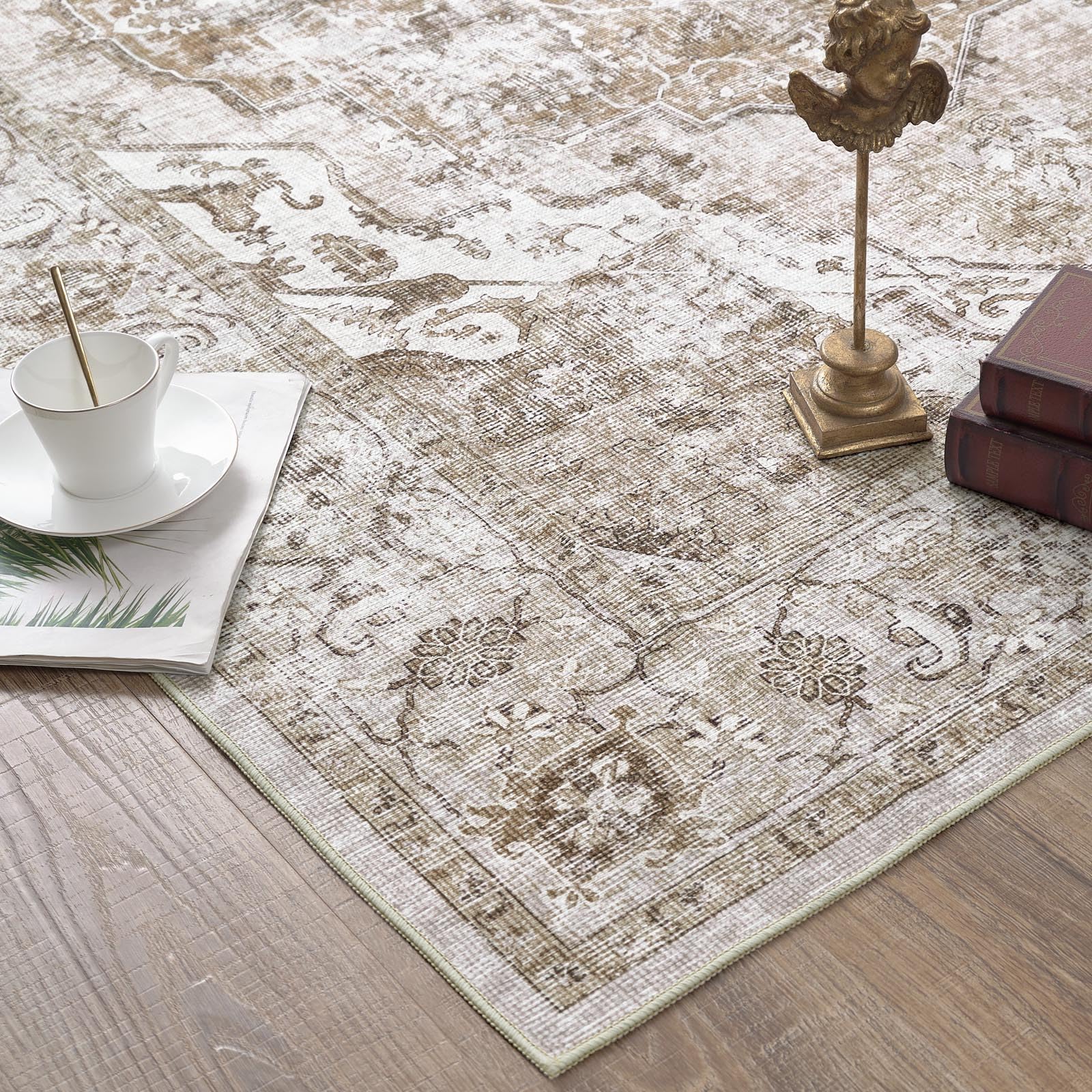 Amazon.com: jinchan Runner Rug 2x5 Washable Hallway Rug Vintage