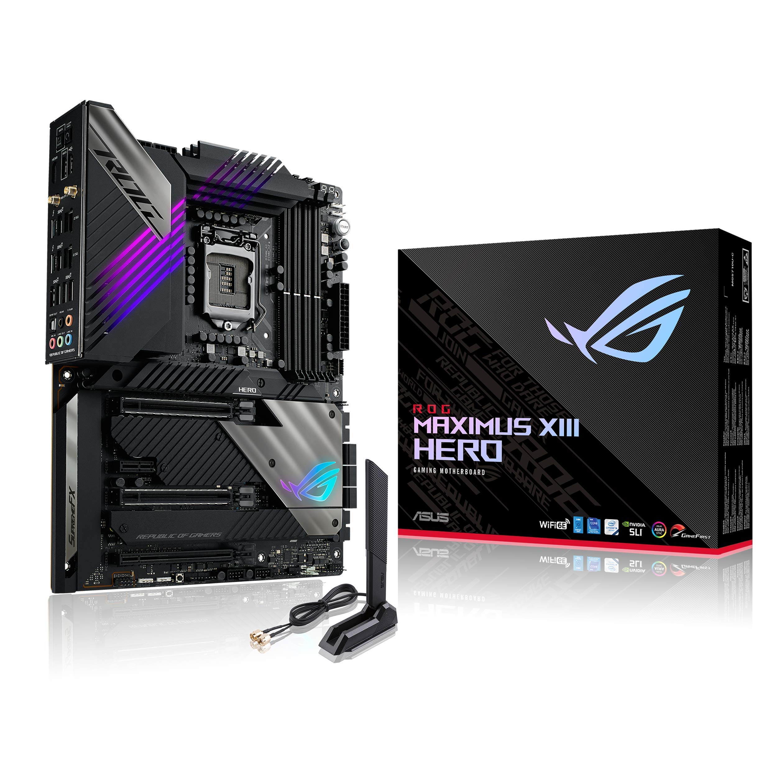 ROG Maximus XIII Hero (WiFi 6E) Z590 LGA 1200(Intel®11th/10th Gen